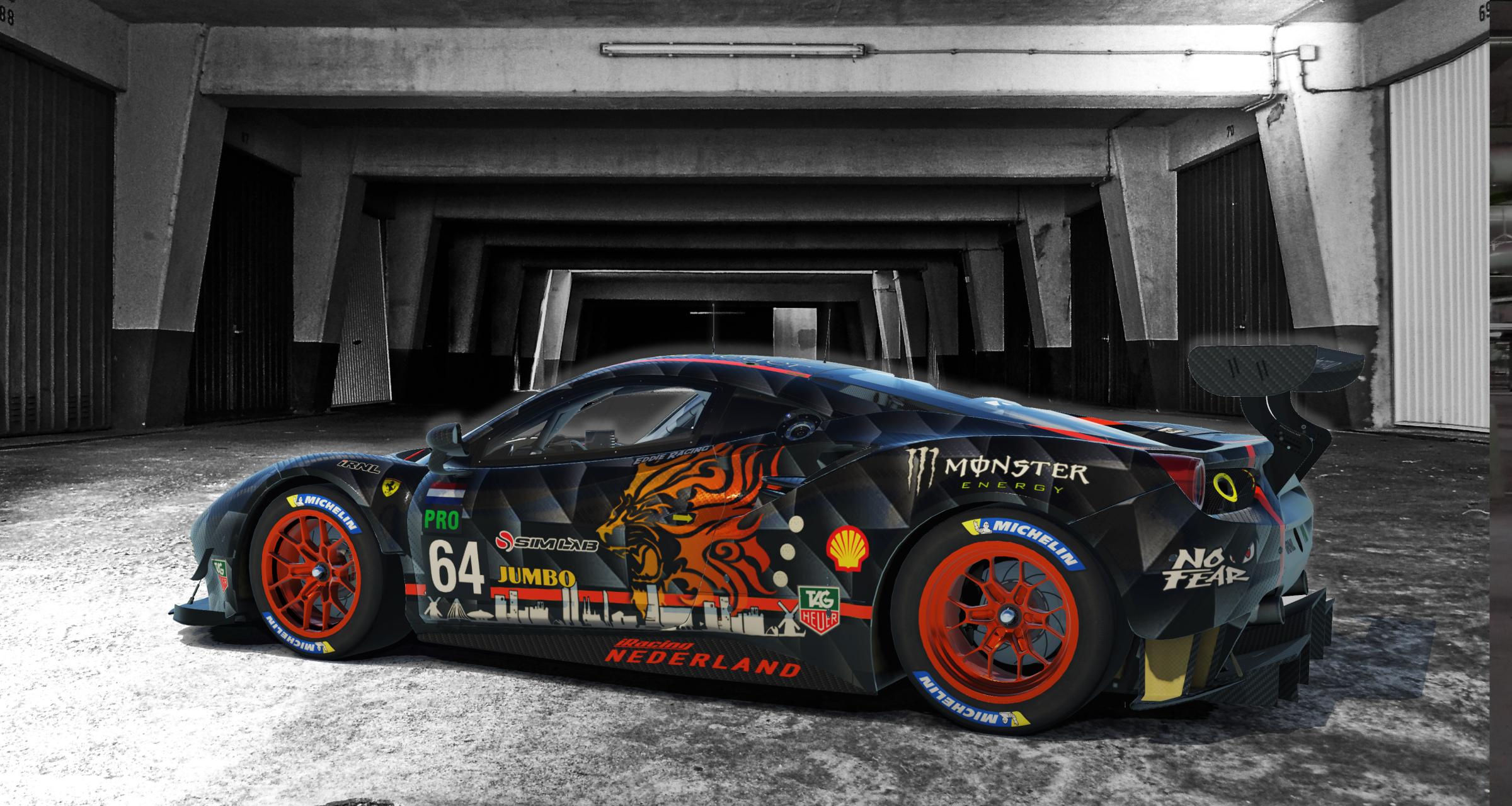 Preview of GTE iRacing Nederland Black edition by Jay Vos