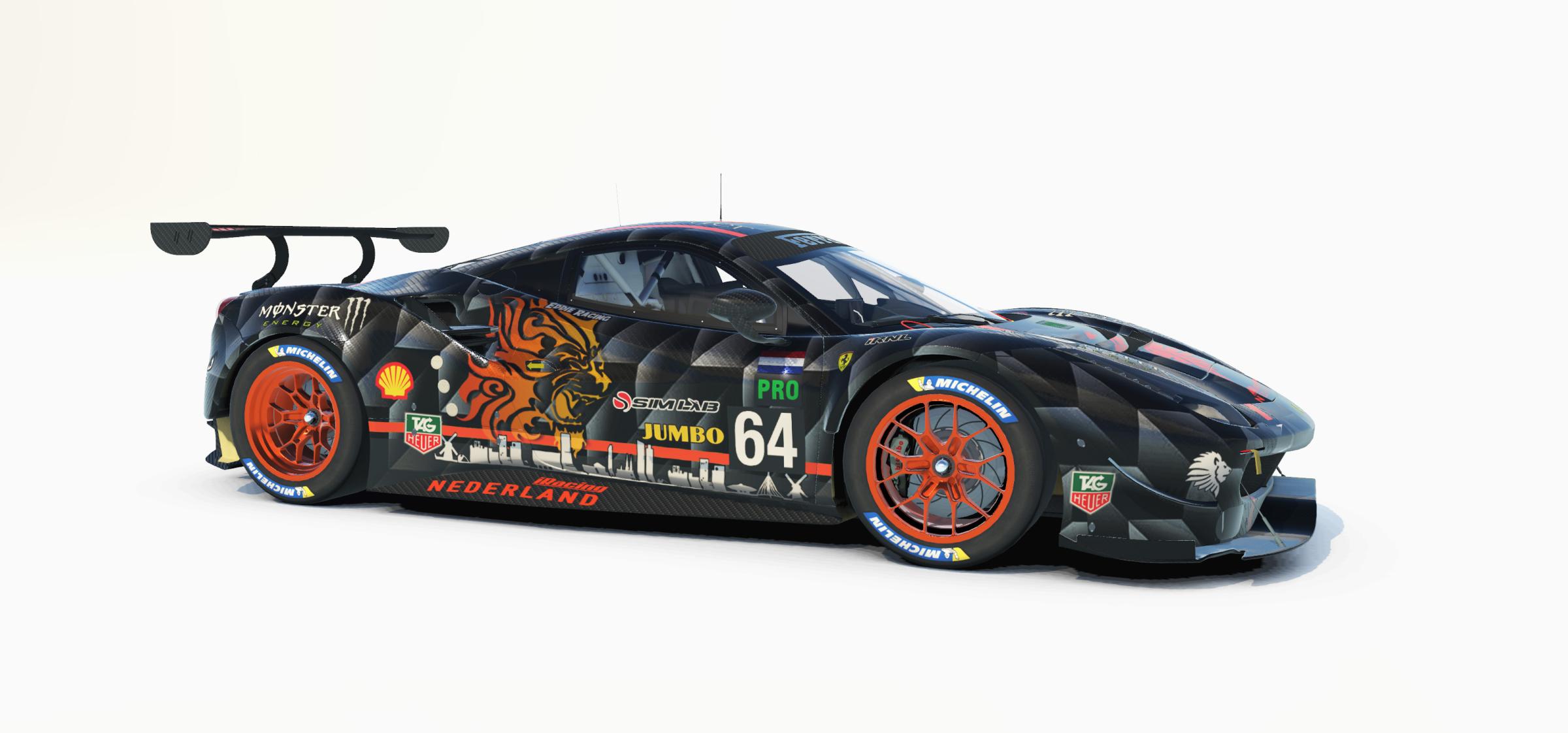 Preview of GTE iRacing Nederland Black edition by Jay Vos