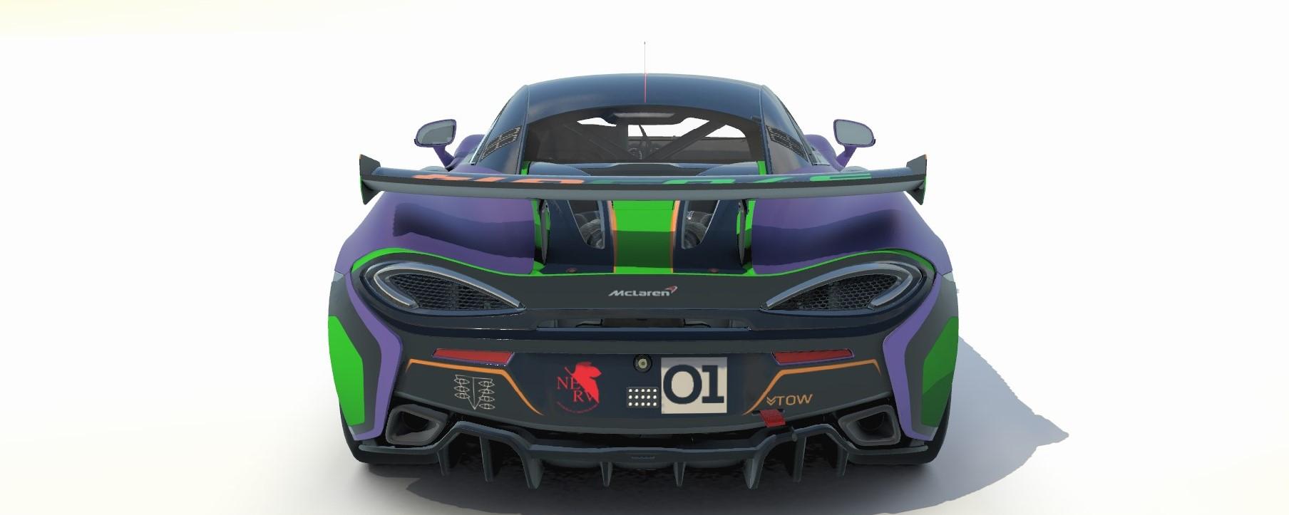Preview of Mclaren 570s GT4 Evangelion Unit 01  by Travis A N.