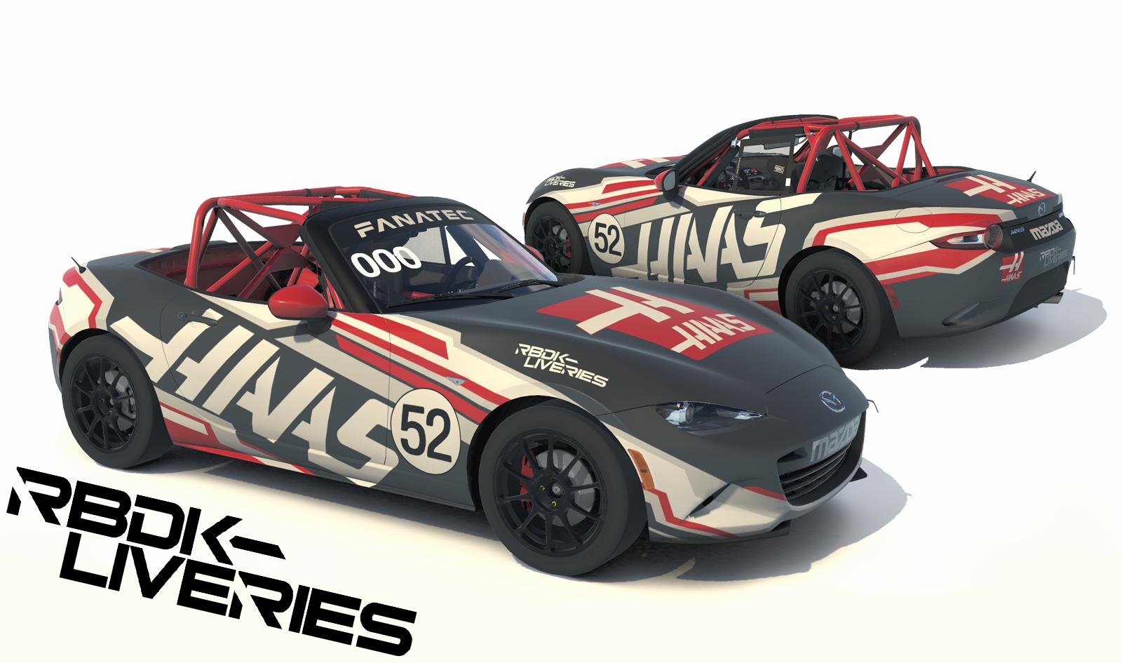 Haas CNC Mazda MX-5 Cup by Rolf H. - Trading Paints