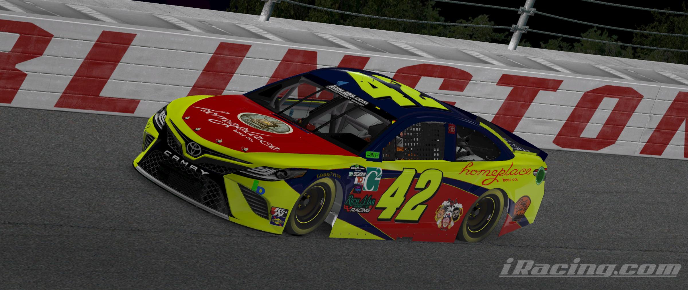 Isabella Mark Martin 2009 Throwback by Michael Goodman2 - Trading Paints