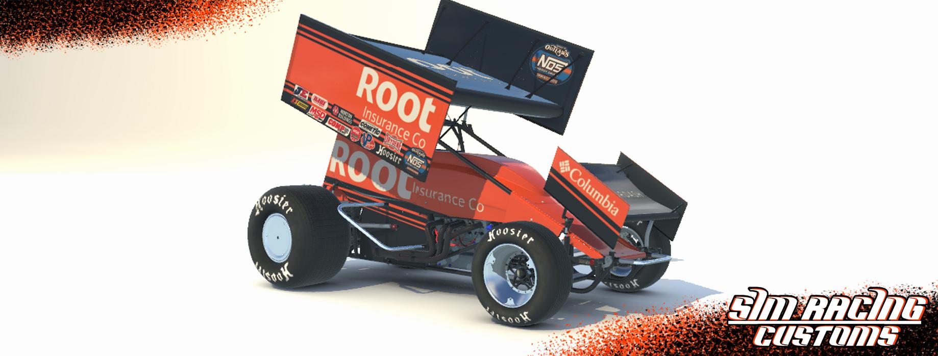 Root Insurance Racing Root Insurance Sprint Car by Trey J Galgon - Trading Paints