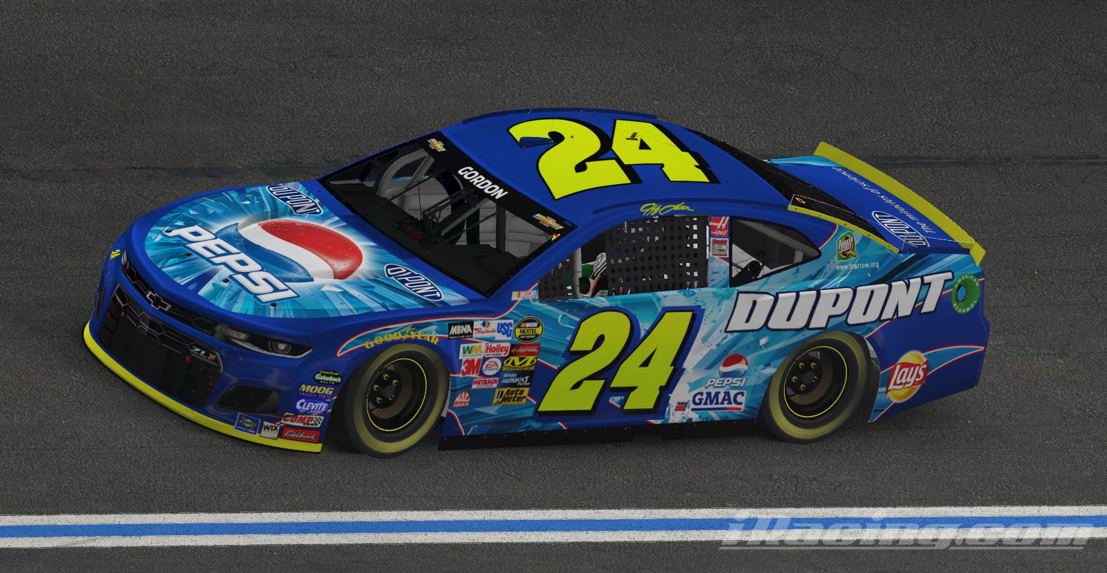Preview of Jeff Gordon 2004 Pepsi Shards Camaro *CUSTOM NUMBER* by Aly Osman