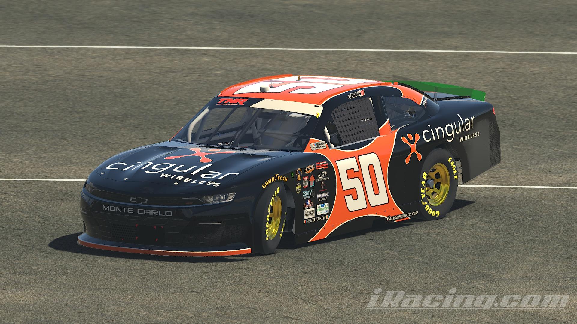 Preview of Fatal Concepts Robby Gordon Cingular Wireless Monte Carlo Throwback by William Edwards2