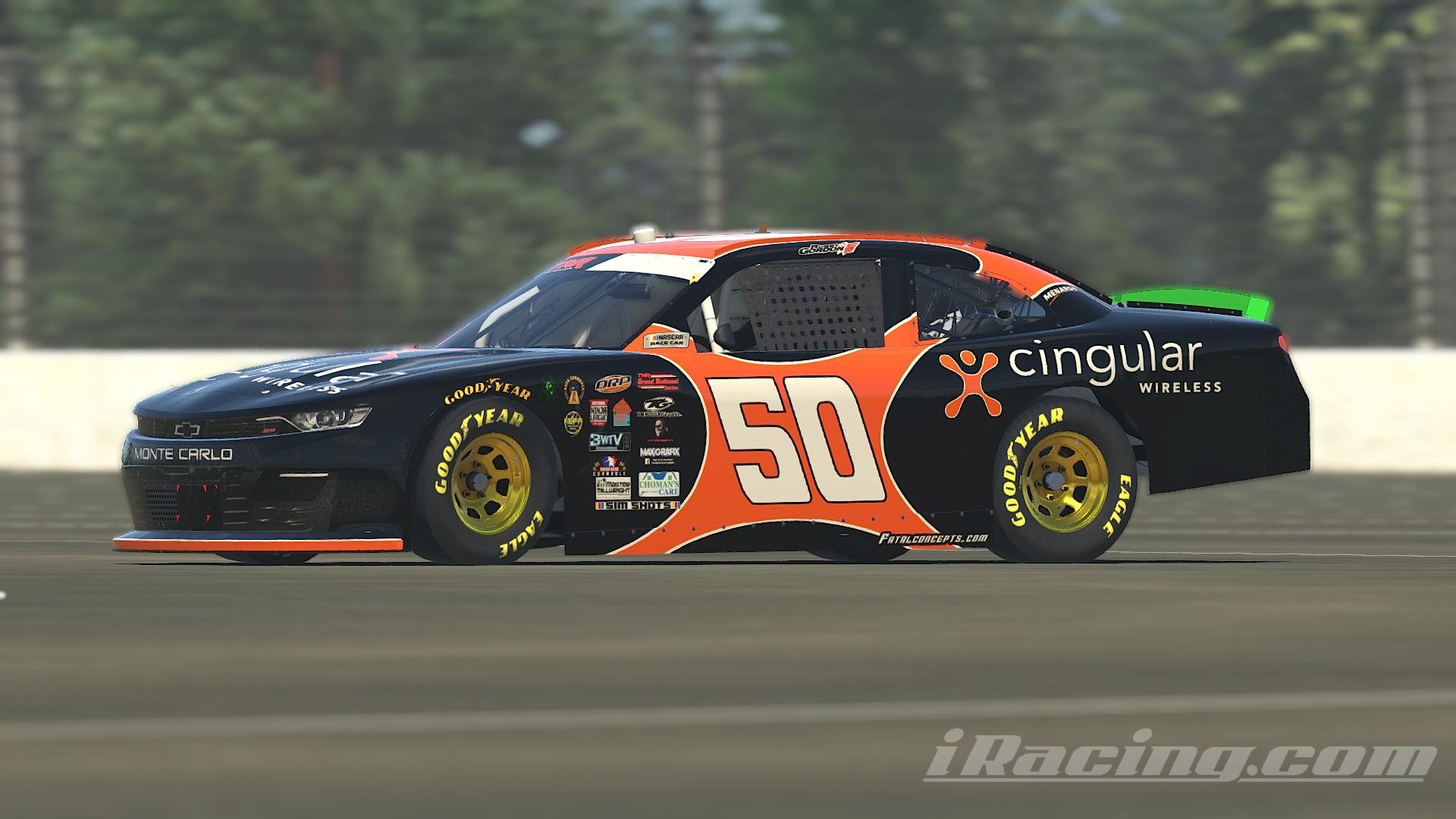 Preview of Fatal Concepts Robby Gordon Cingular Wireless Monte Carlo Throwback by William Edwards2
