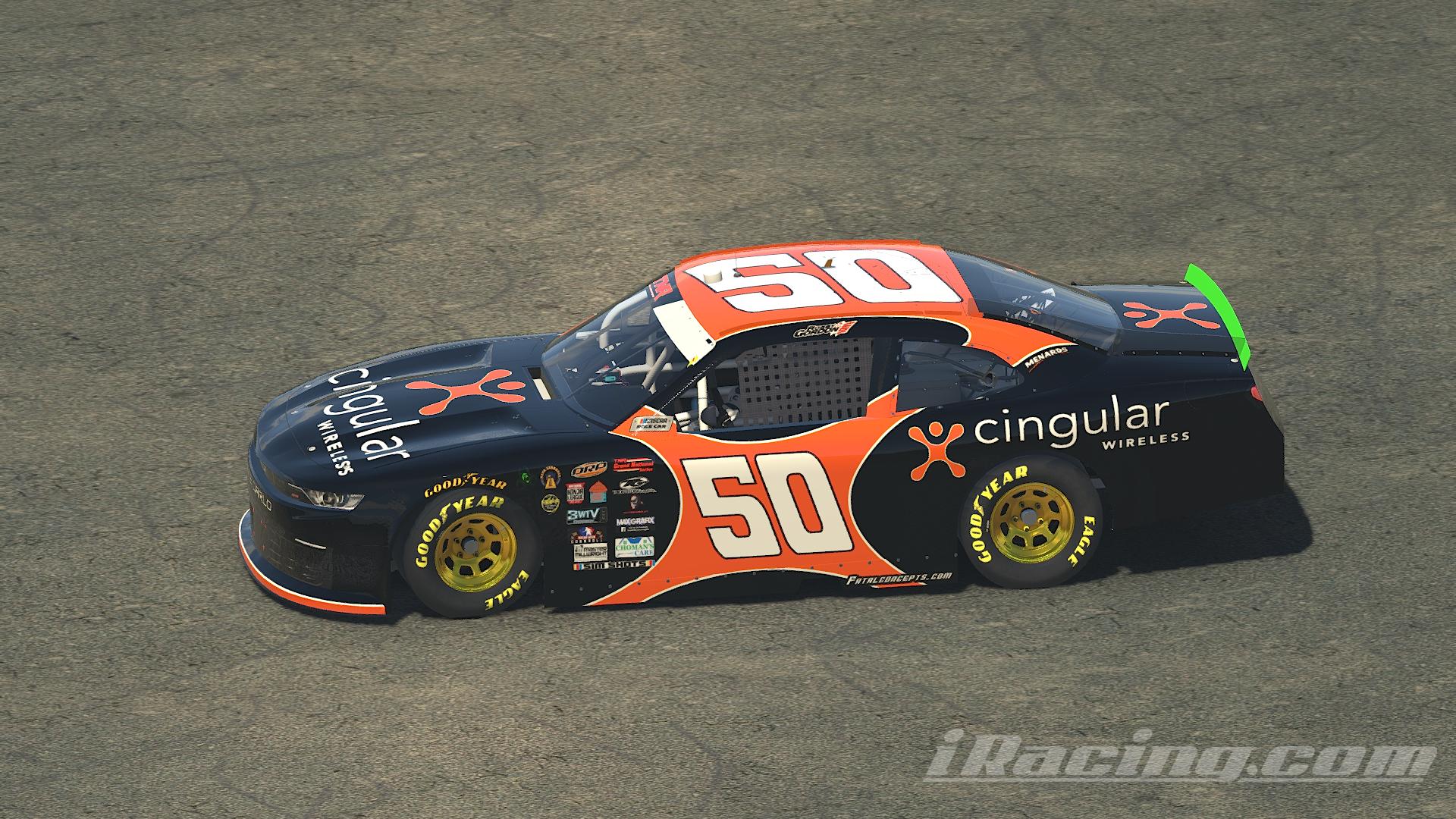 Preview of Fatal Concepts Robby Gordon Cingular Wireless Monte Carlo Throwback by William Edwards2
