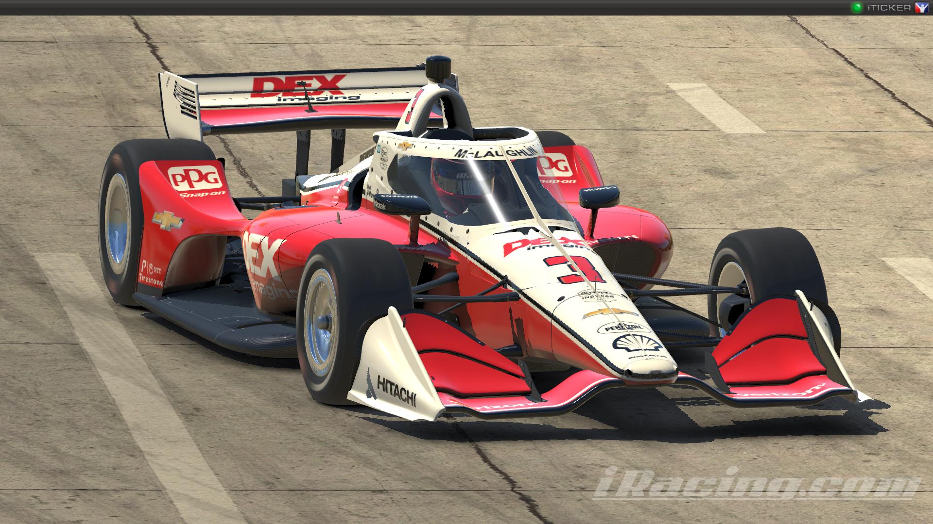 Scott McLaughlin 3 Dex Imaging 2021 NTT Indycar Series by Ryan