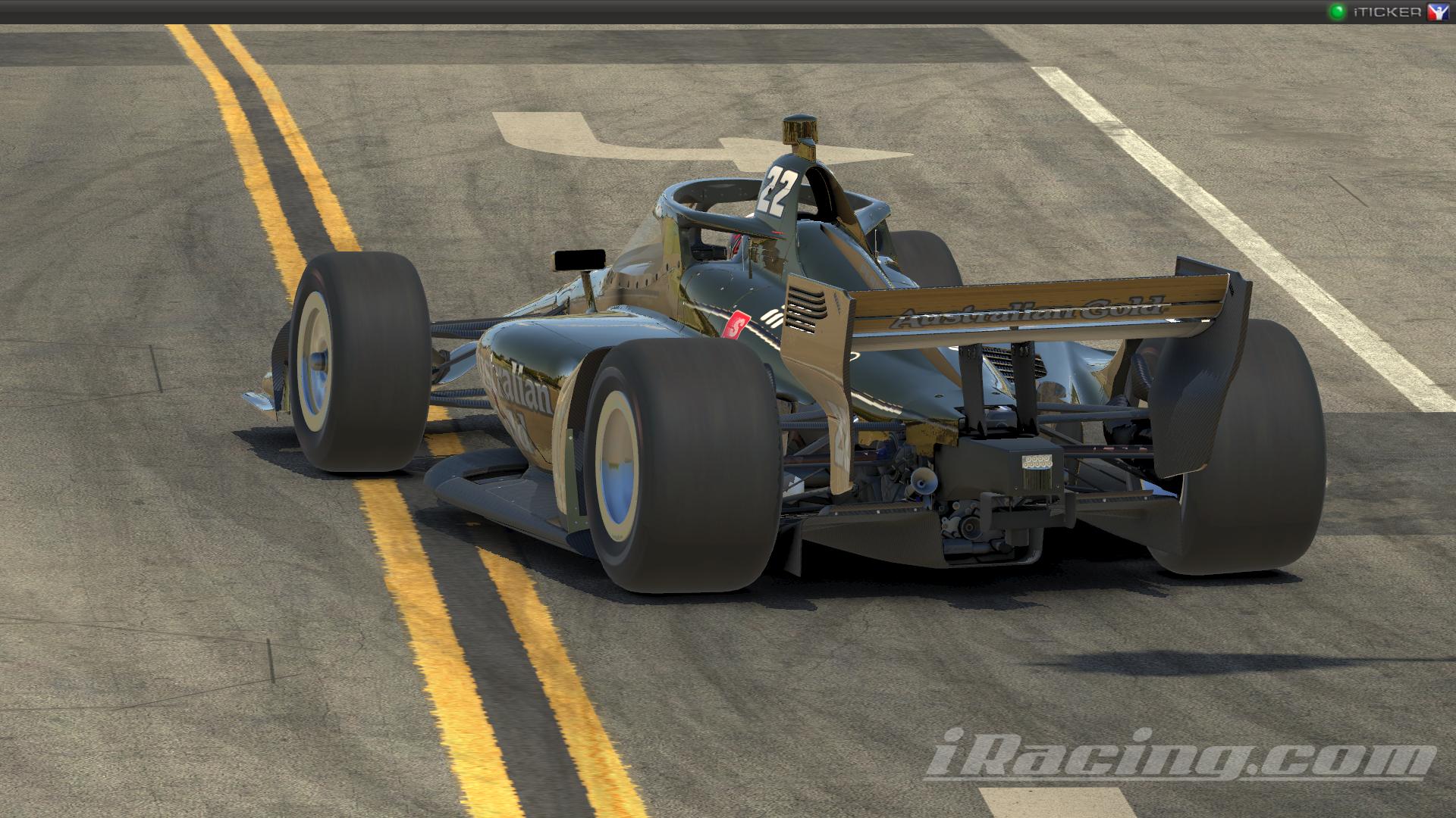 Preview of Simon Pagenaud #22 Australian Gold 2021 NTT Indycar Series With Spec Map by Ryan Broderick