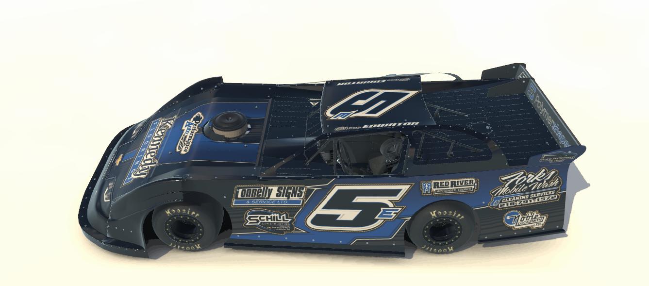 Preview of Dirt Late Model Black - #5E Shane Edginton [ Concept Car ] by Nicolas Linert