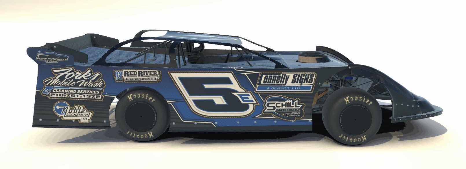 Preview of Dirt Late Model Black - #5E Shane Edginton [ Concept Car ] by Nicolas Linert
