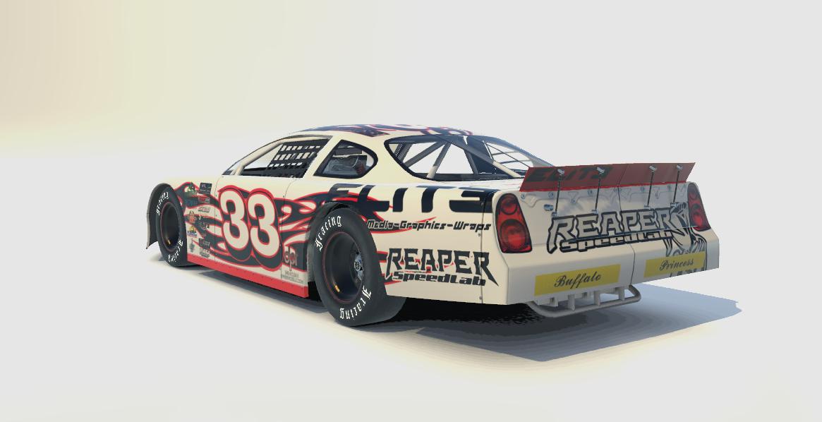 Preview of David Polenzs 2009 Rookie Season Throwback #33 Late Model by David Polenz