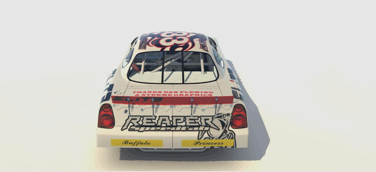 Preview of David Polenzs 2009 Rookie Season Throwback #33 Late Model by David Polenz