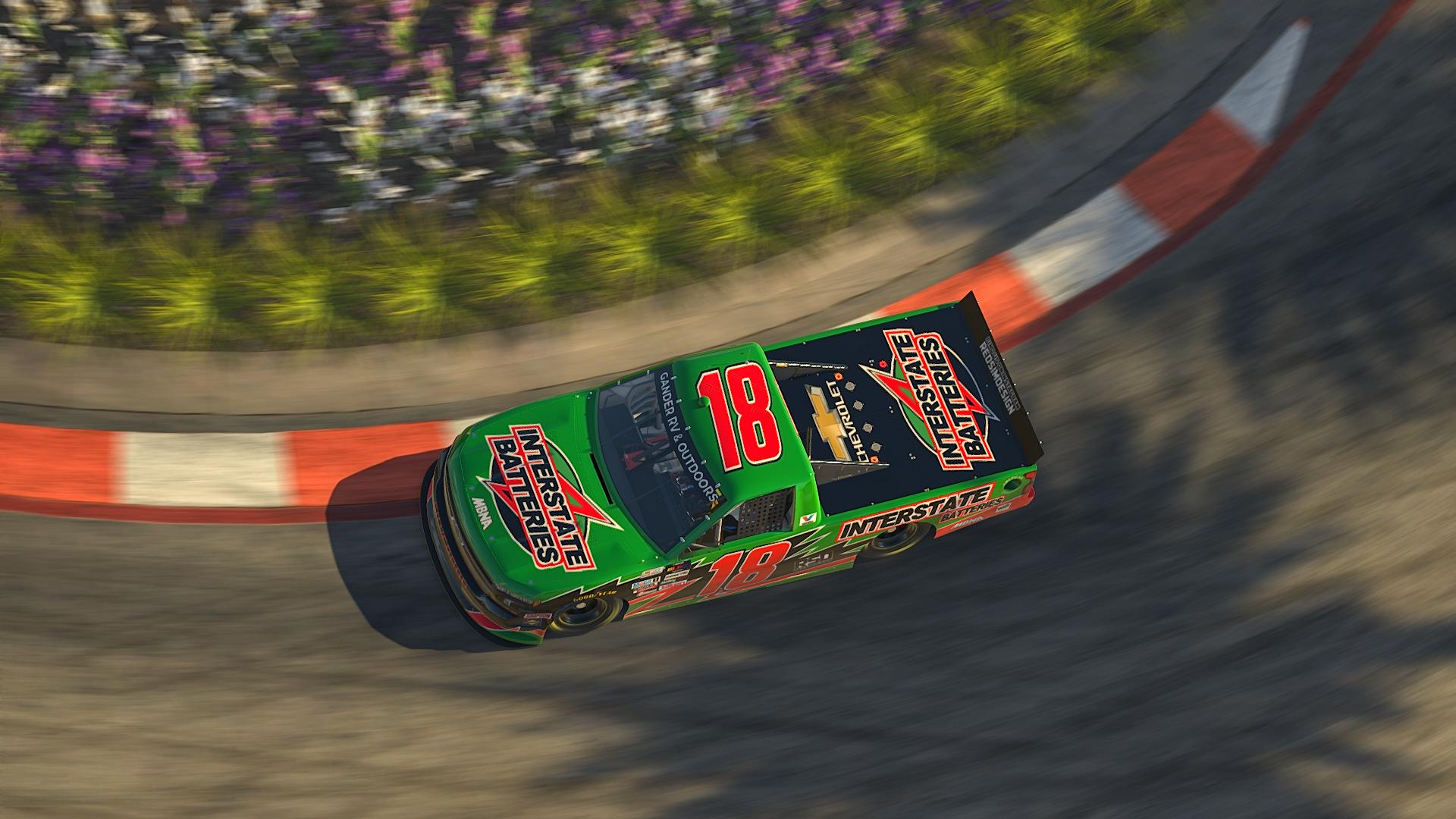 Preview of Interstate Batteries Retro Silverado Sim Stamp/ NO Number by Blaine Sparling