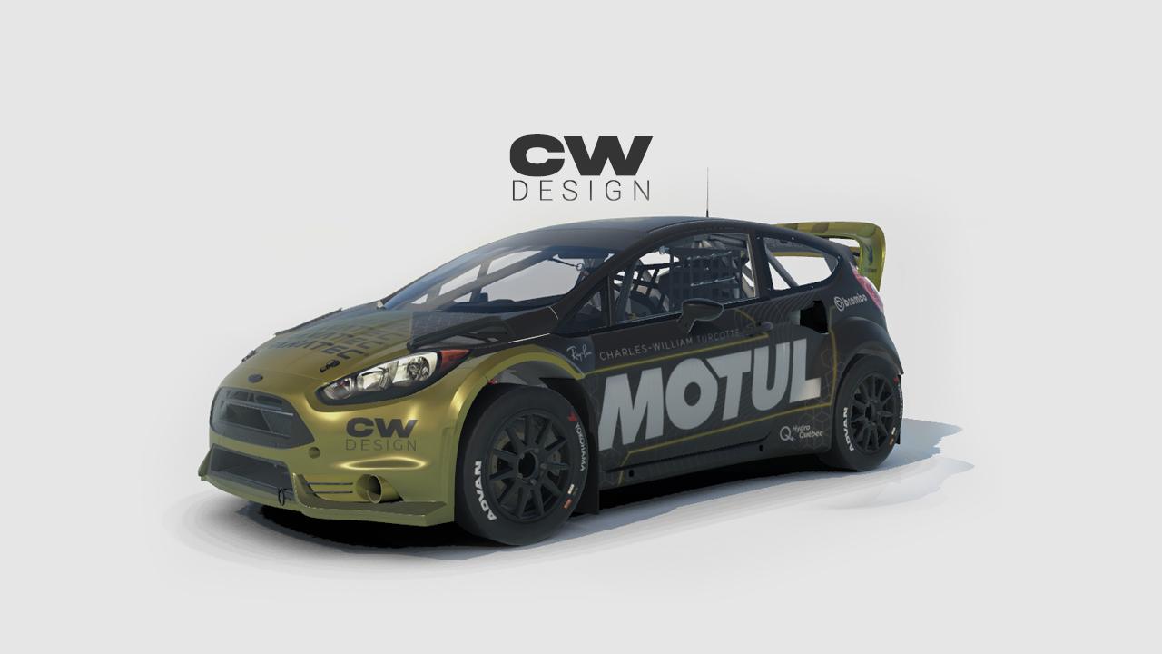 Preview of MOTUL BLACK&GOLD CAR by Charles-William Turcotte