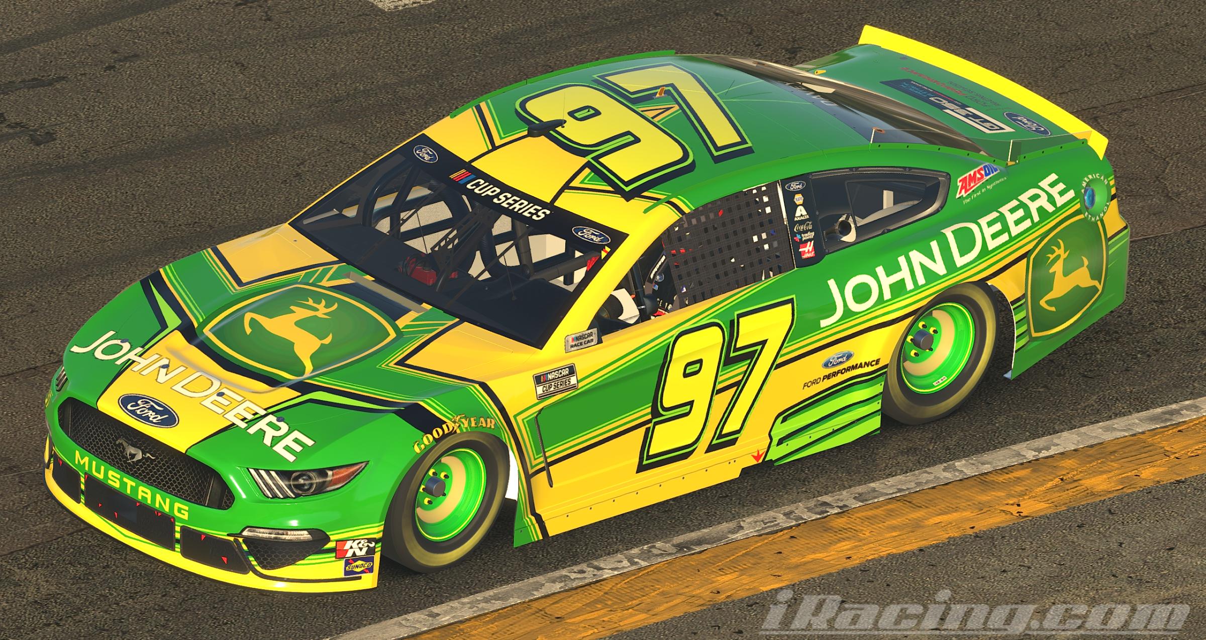 no# John Deere Cup Mustang by Michael Davey - Trading Paints