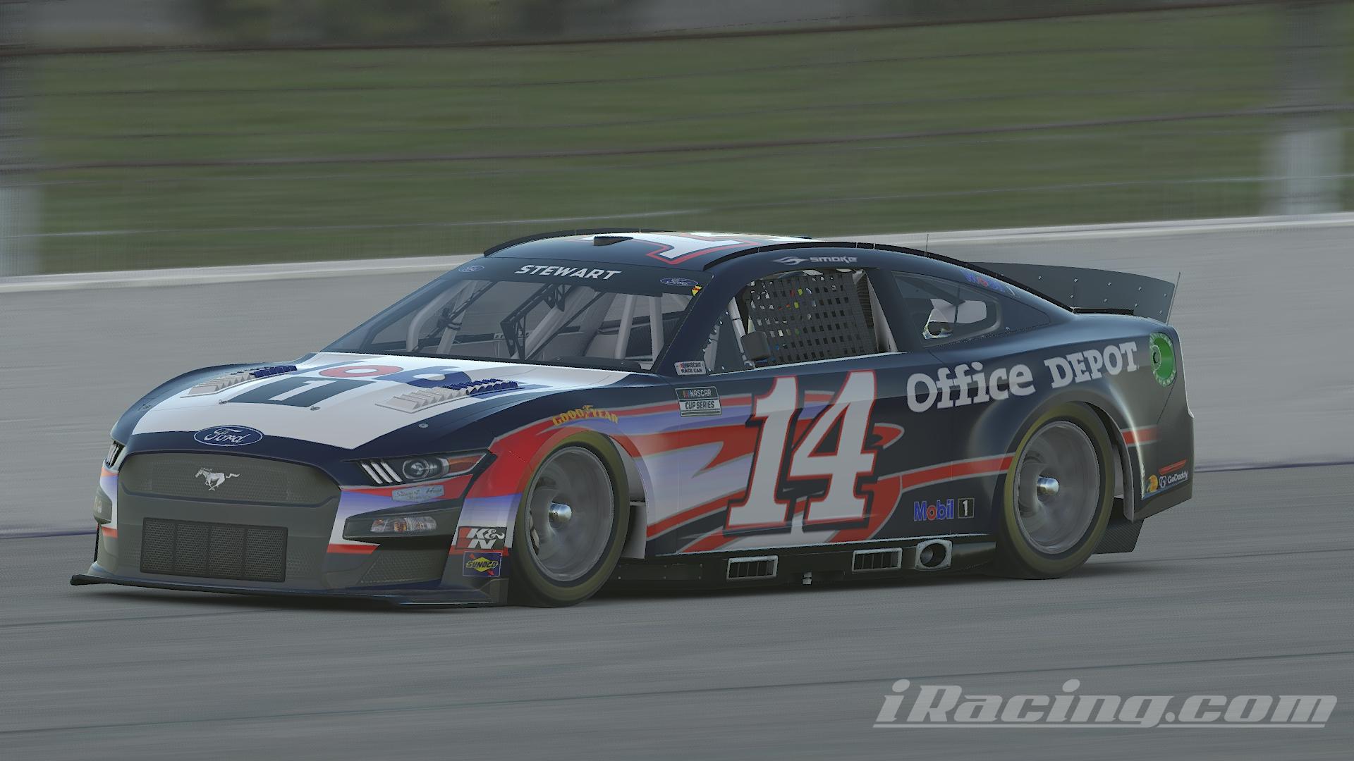 Preview of NASCAR Tony Stewart Gen 7 Mobil 1 Patriotic 2012 by Nick P.