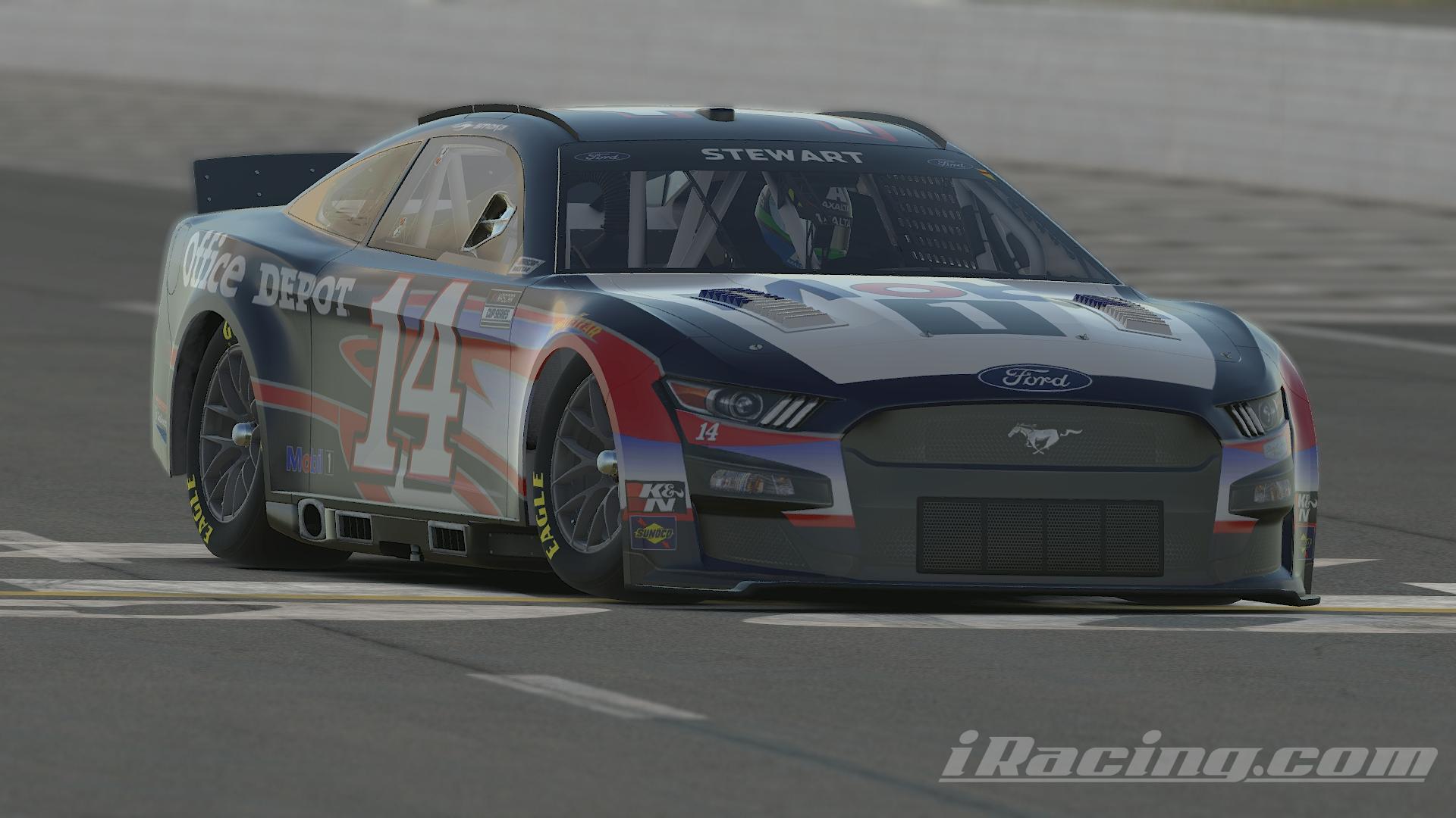 Preview of NASCAR Tony Stewart Gen 7 Mobil 1 Patriotic 2012 by Nick P.
