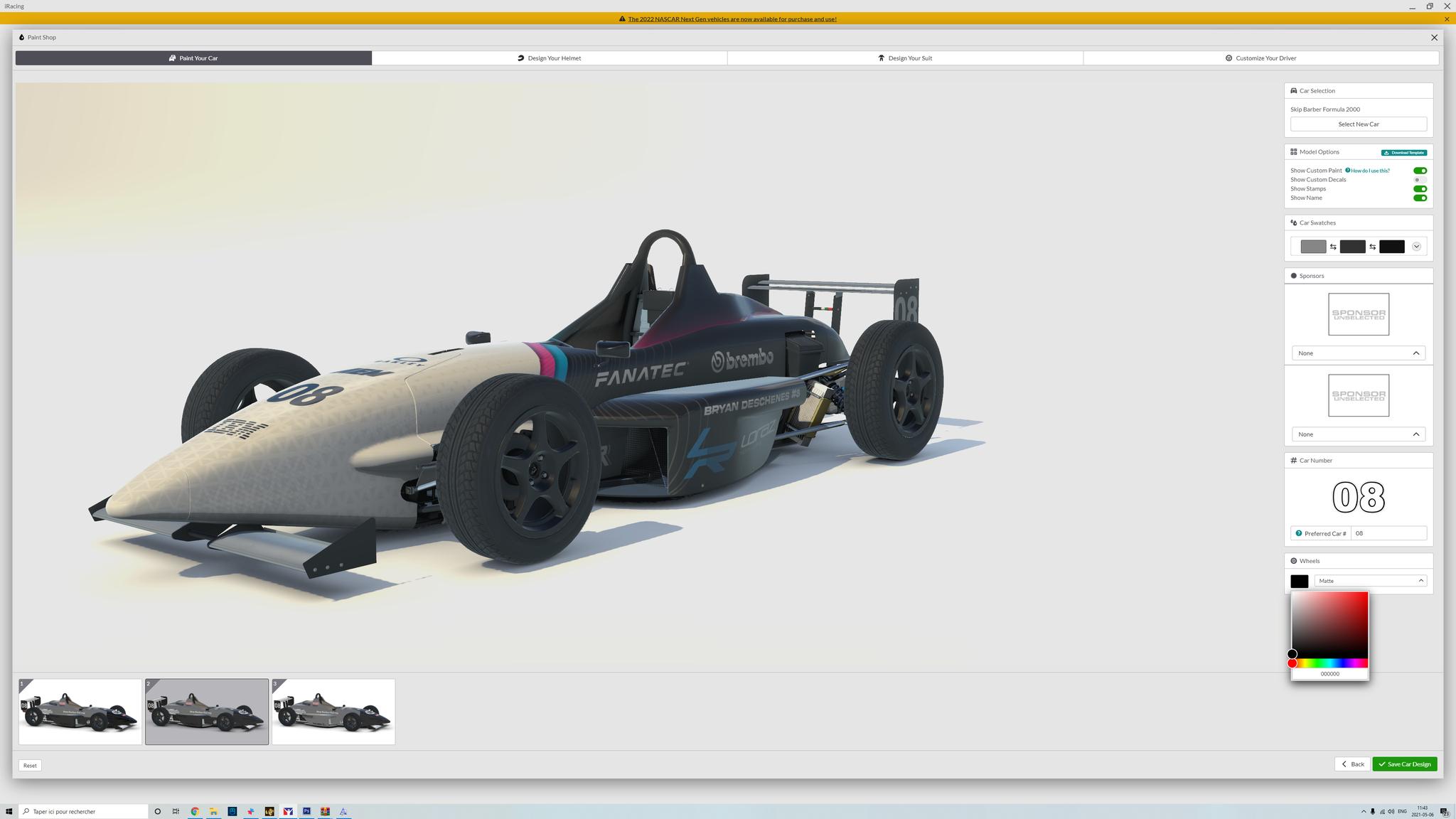 Preview of DESCHENES #8 SKIP BARBER by Charles-William Turcotte