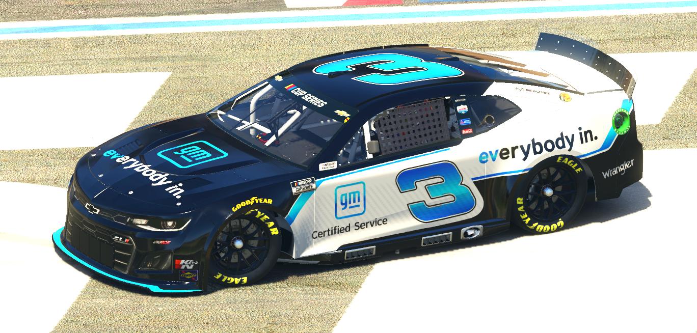 Preview of GM Everybody in. Chevrolet 3 Custom Number by Skyler Fox4