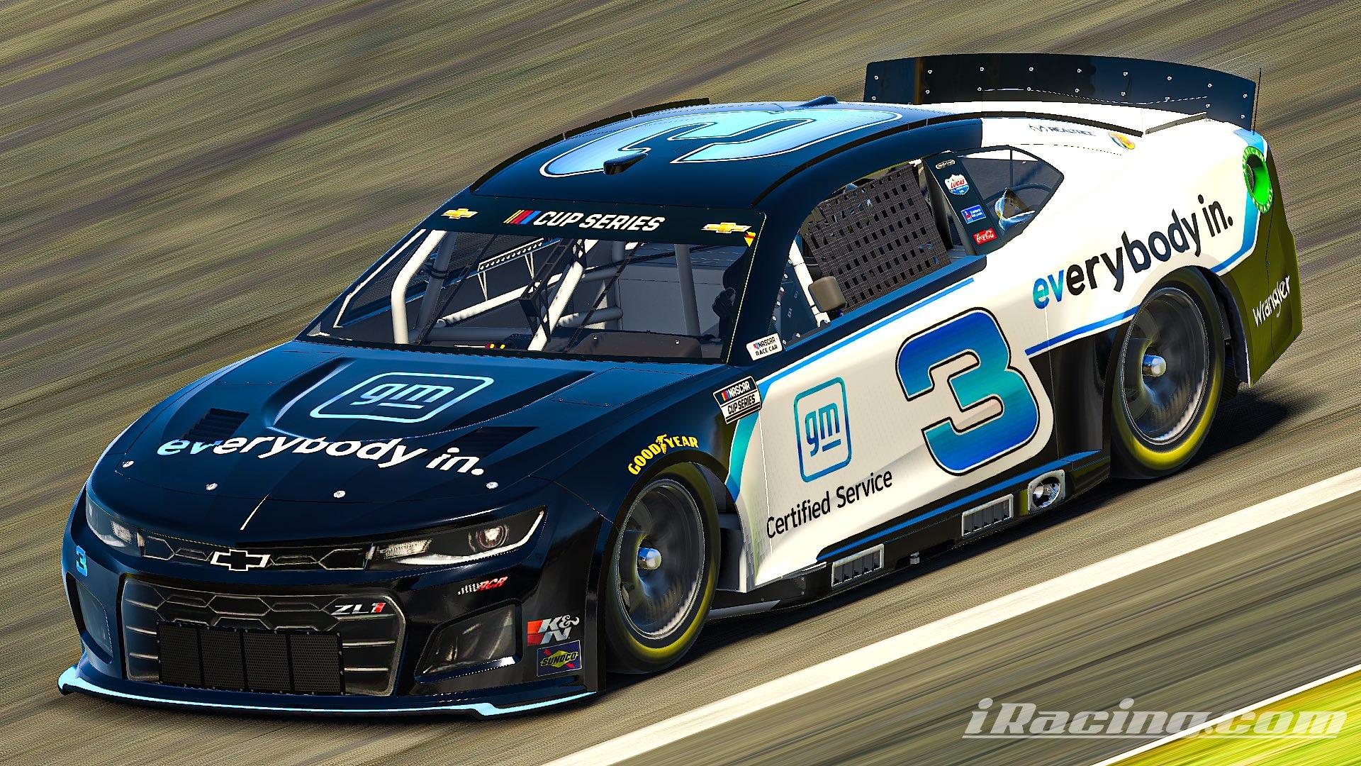 Preview of GM Everybody in. Chevrolet 3 Custom Number by Skyler Fox4