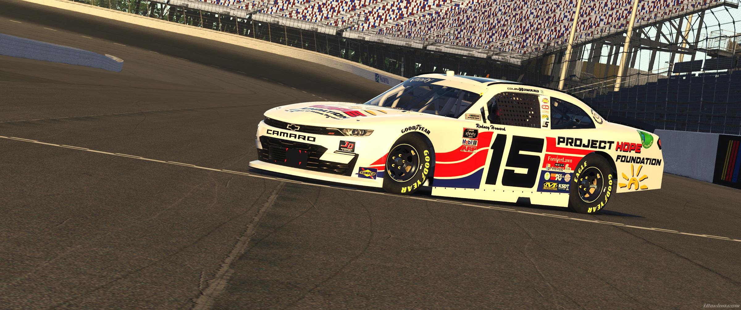 Preview of 2021 Colby Howard Project Hope Foundation Rodney Howard Throwback Chevrolet by Leighton B Sibille