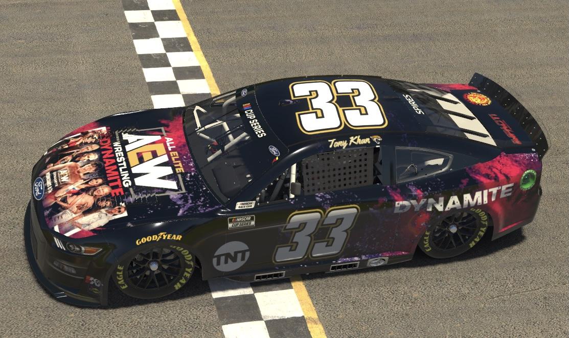 Preview of AEW Dynamite Next Gen Mustang by Tristan Spires