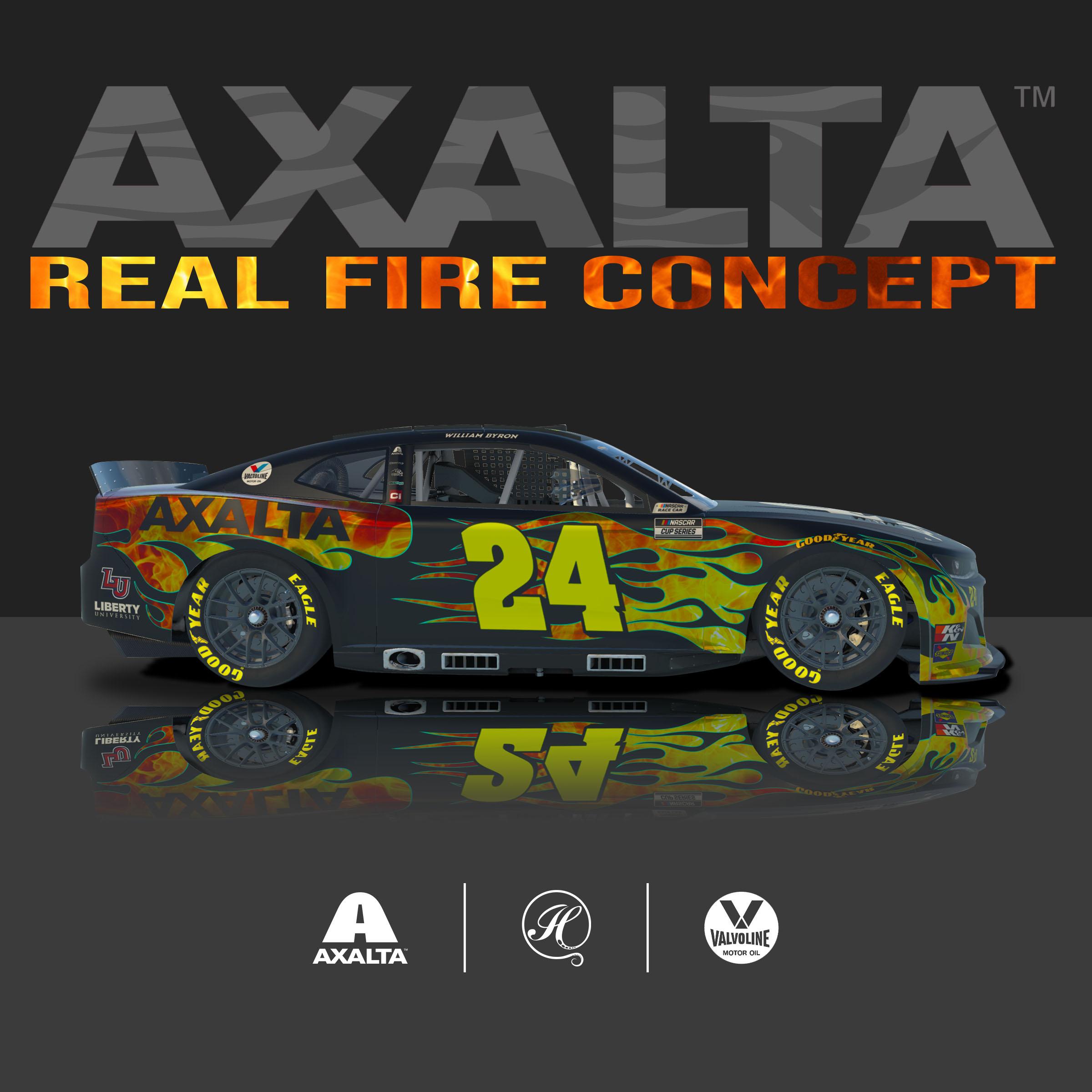 Preview of 2021 William Byron AXALTA real Flame Concept Camaro No Num by Brantley Roden