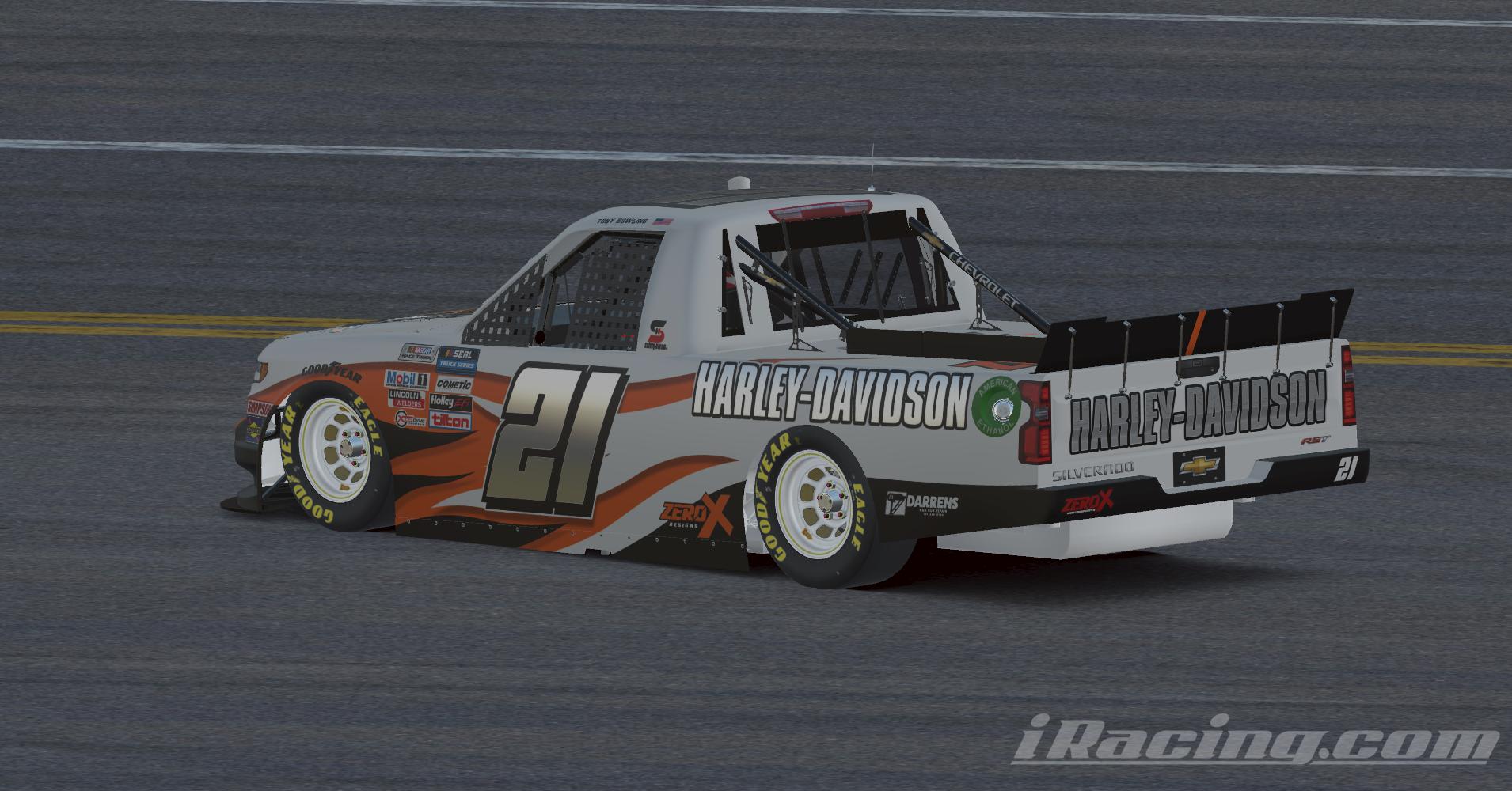 Preview of Harley-Davidson #21 Chevy Silverado by Justin Lumpkin