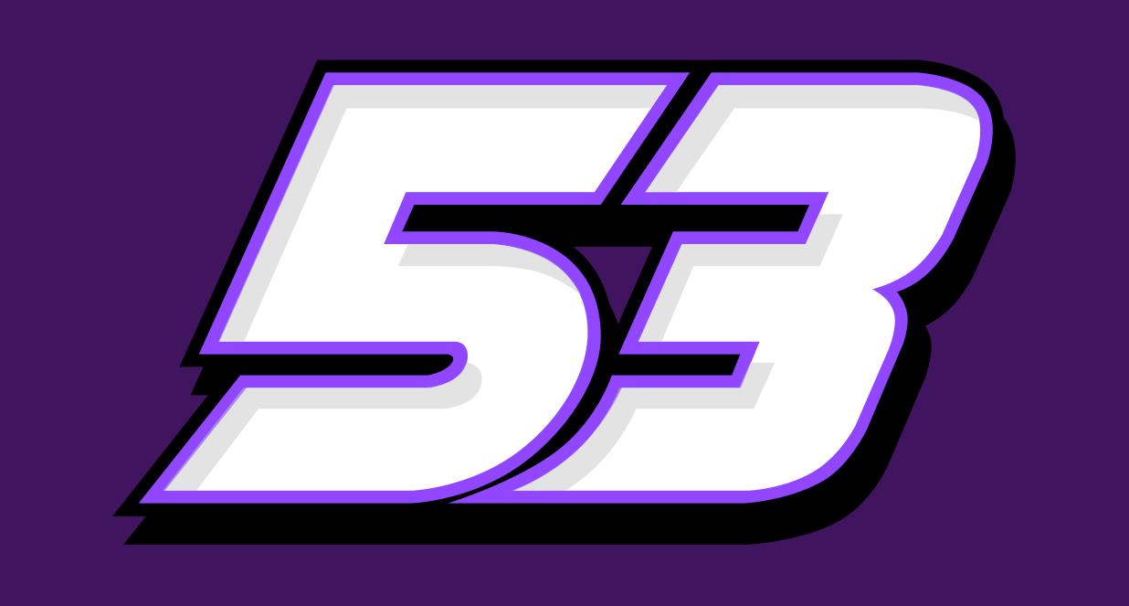 Custom Racing Number 53 Garrett Smithley Twitch concept Next Gen Chevrolet Camaro (Custom #53 ...