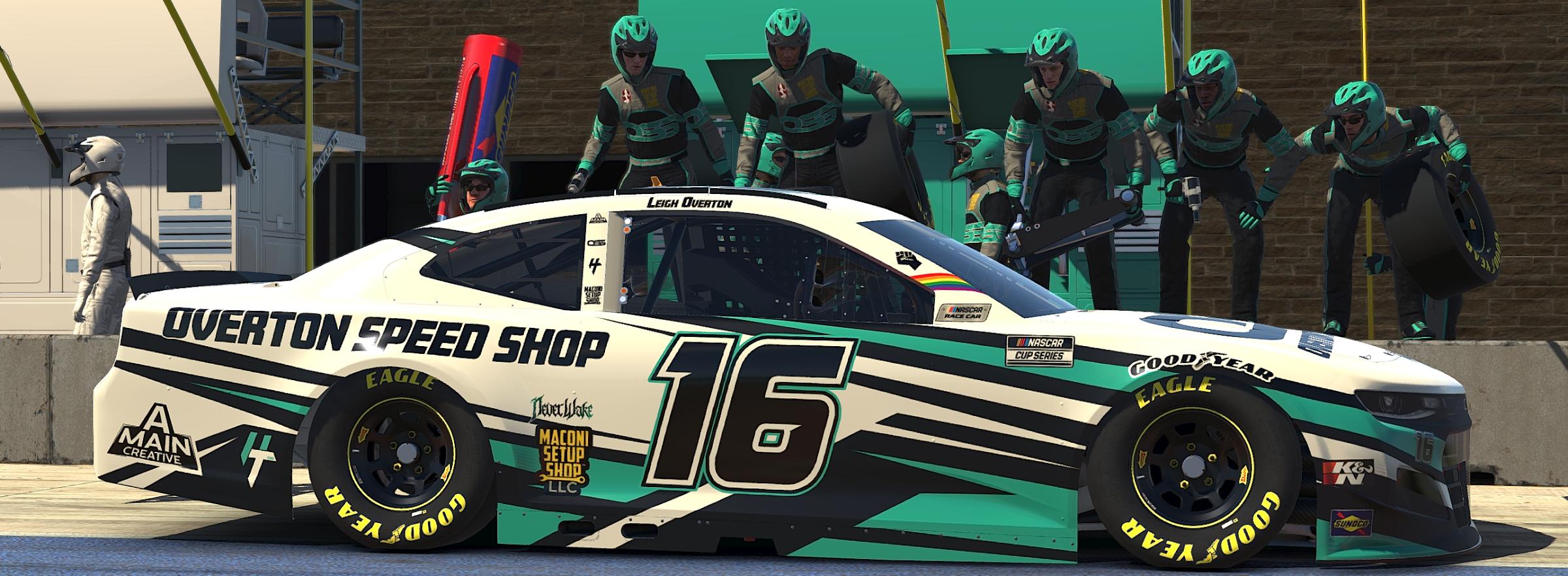 Preview of Overton Speed Shop - Elliot Borg #97 by Leigh O.