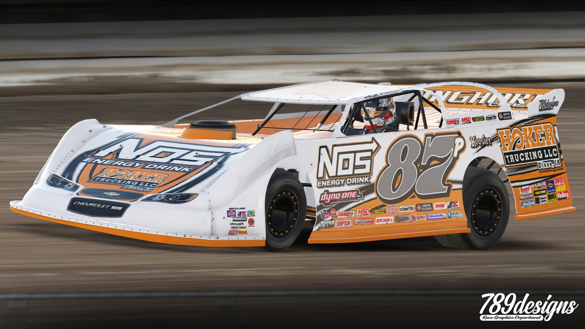 Aj Power Dirt Late Model by Garrett Marshall - Trading Paints