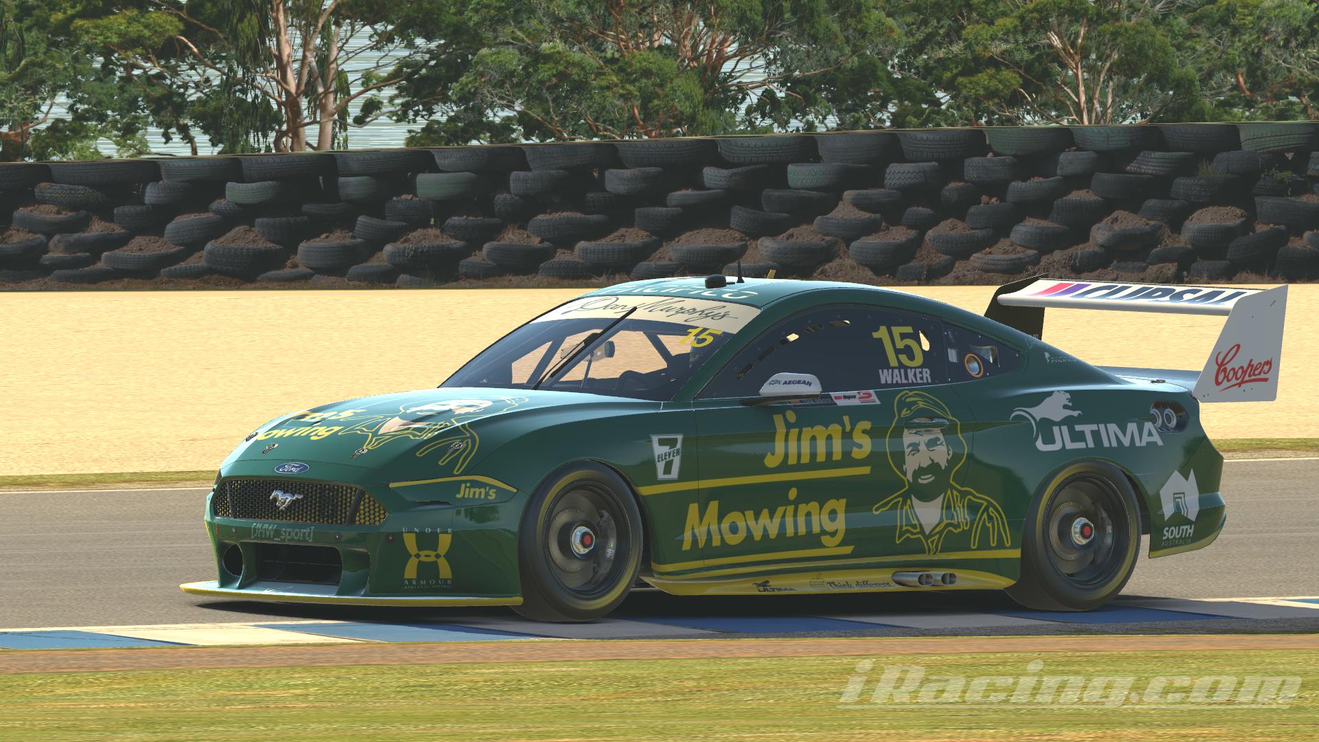 Preview of [JHW_sport] Jims Mowing Racing (Retro Round) by Zane J Walker