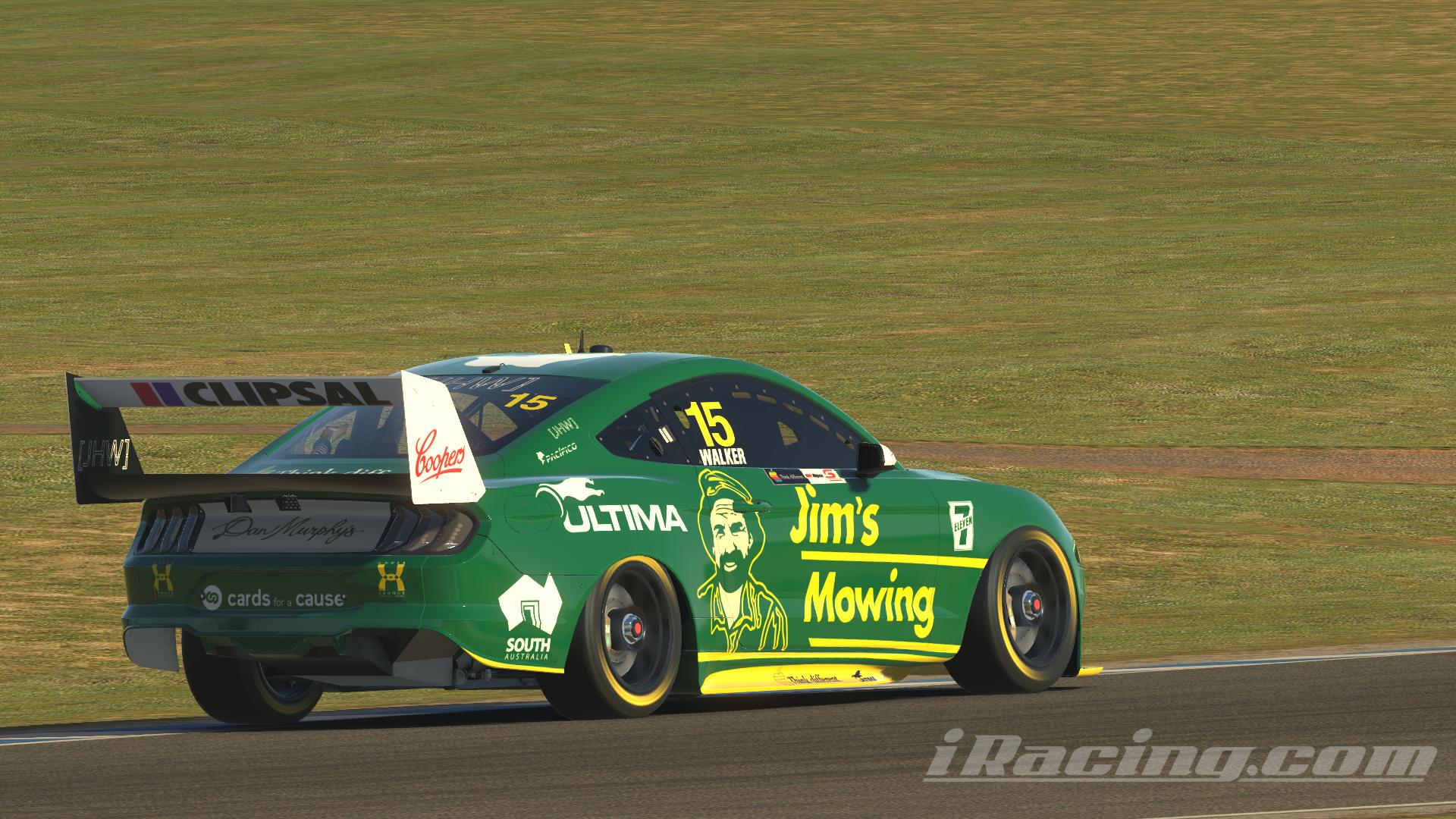 Preview of [JHW_sport] Jims Mowing Racing (Retro Round) by Zane J Walker