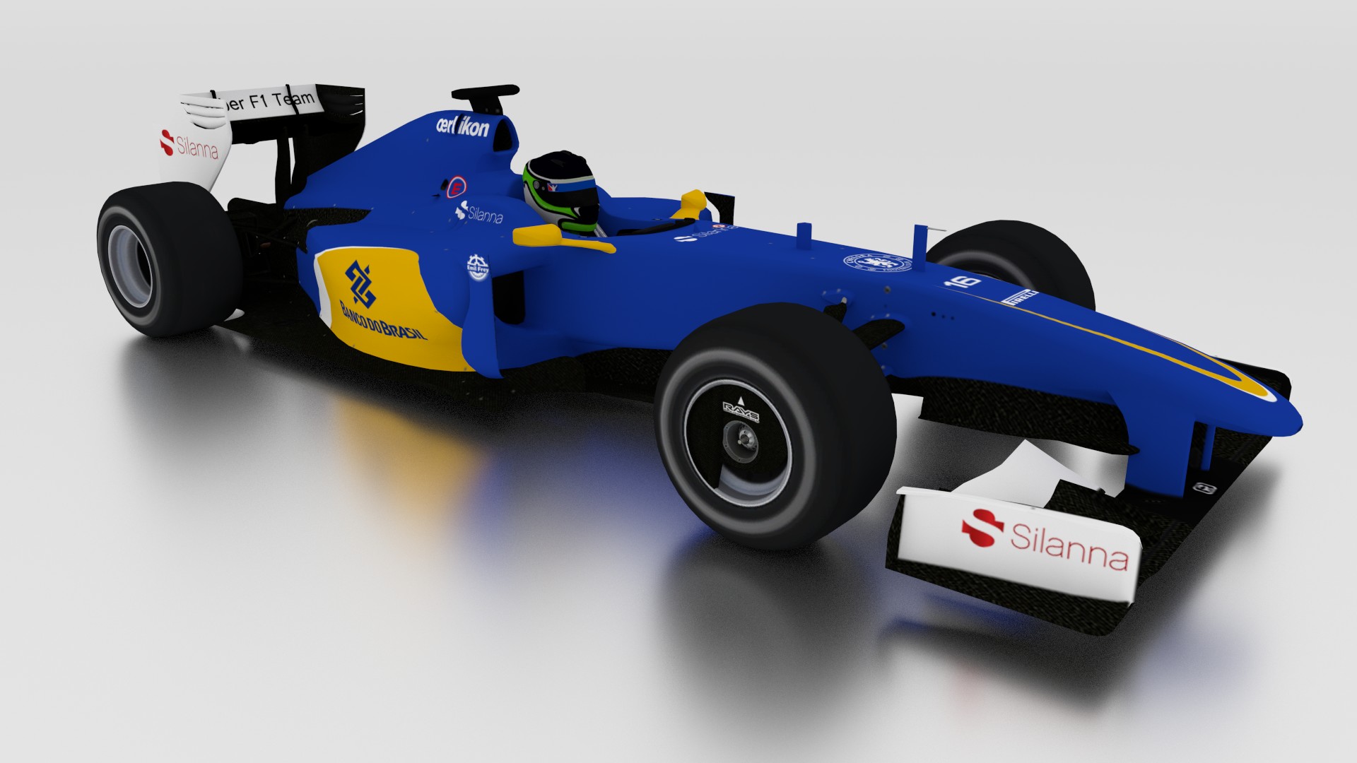 Preview of FW31 - Sauber F1 2015 by Vladimir Marchevsky