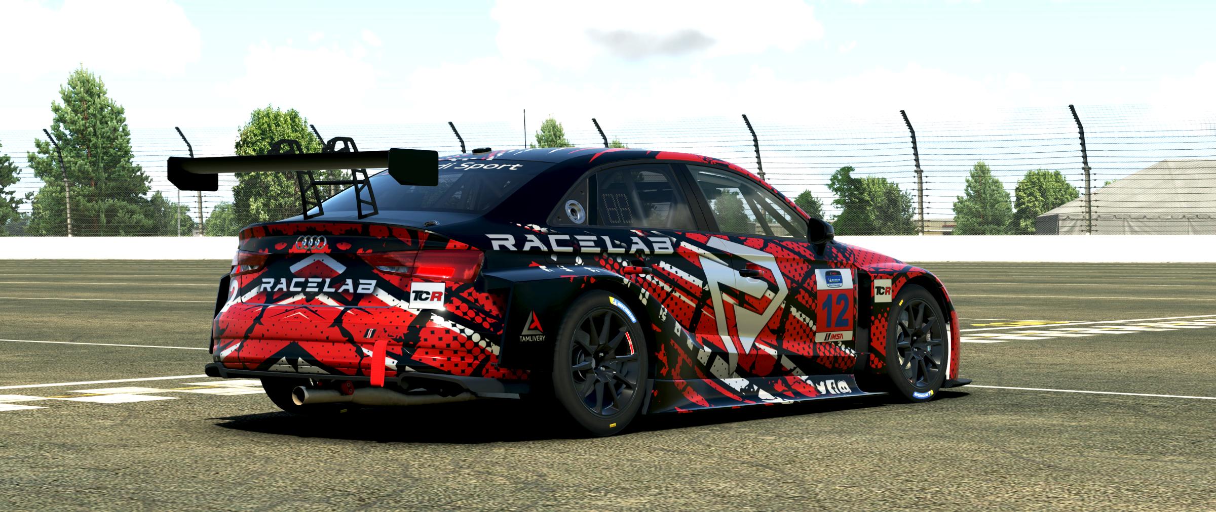 Preview of Audi RS3 LMS Racelab Livery by Kriszti&aacute;n K&oacute;nya
