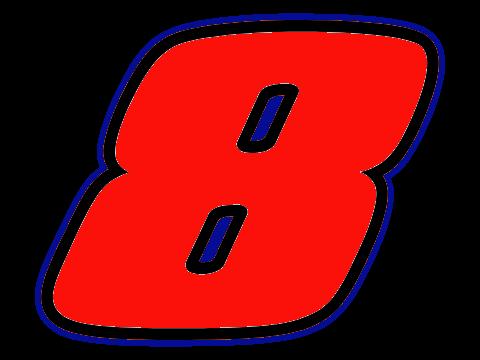 8 Racing Blue Red white and Blue summit 8 by Brody Tolstyka - Trading Paints