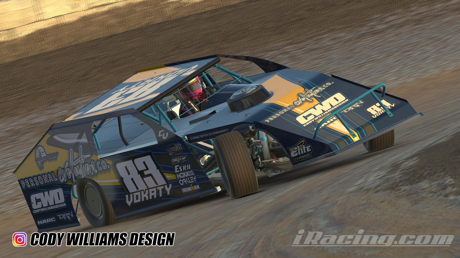 Preview of Chris Vokaty Dirt UMP Modified! by Cody G Williams