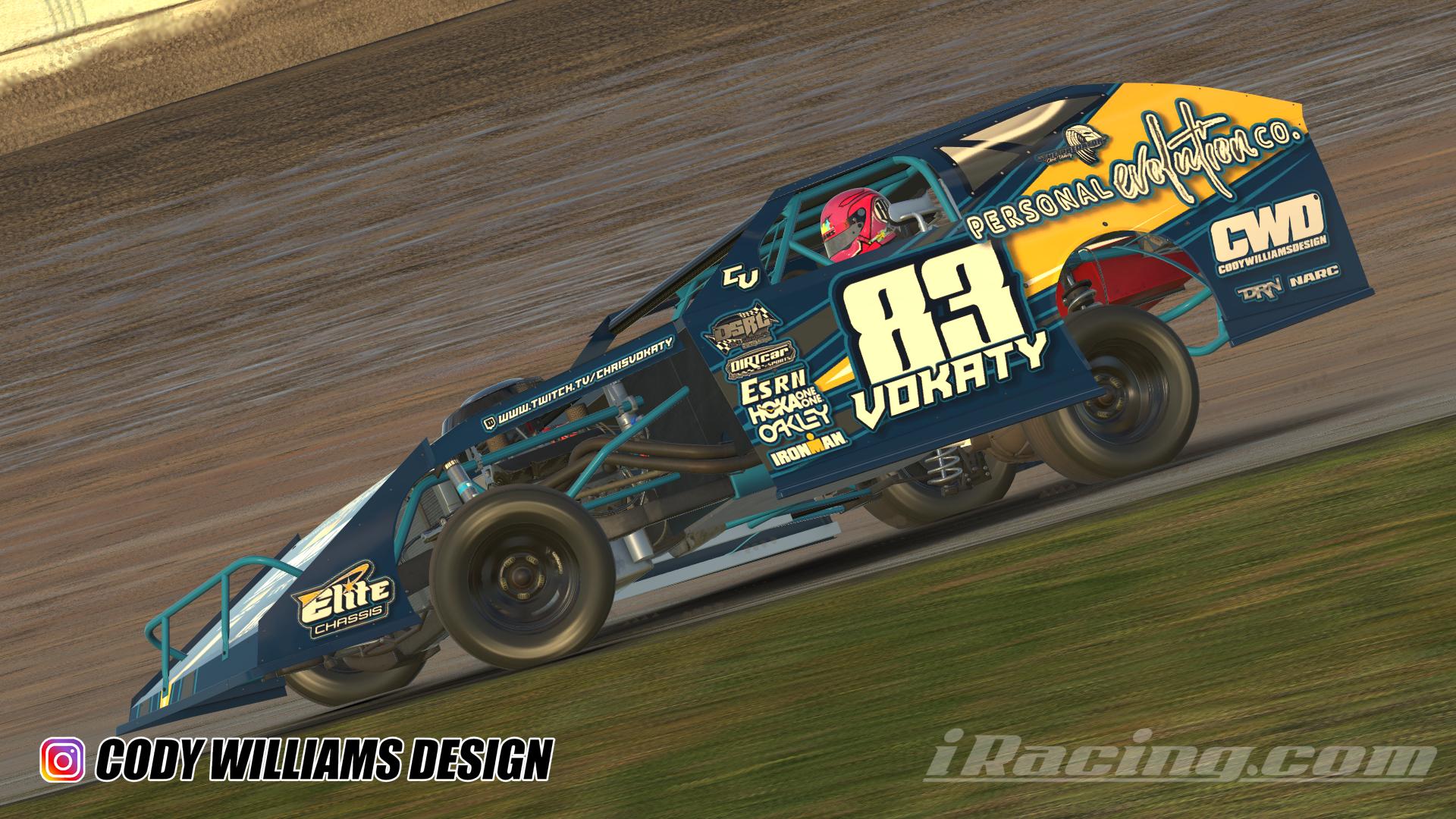 Preview of Chris Vokaty Dirt UMP Modified! by Cody G Williams