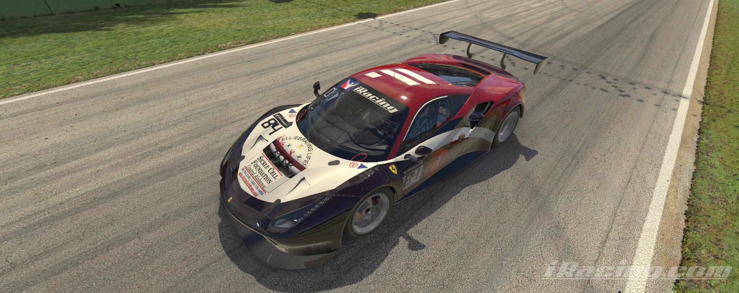 Preview of Sickle Cell Awareness- 488 GT3 by Pan H.