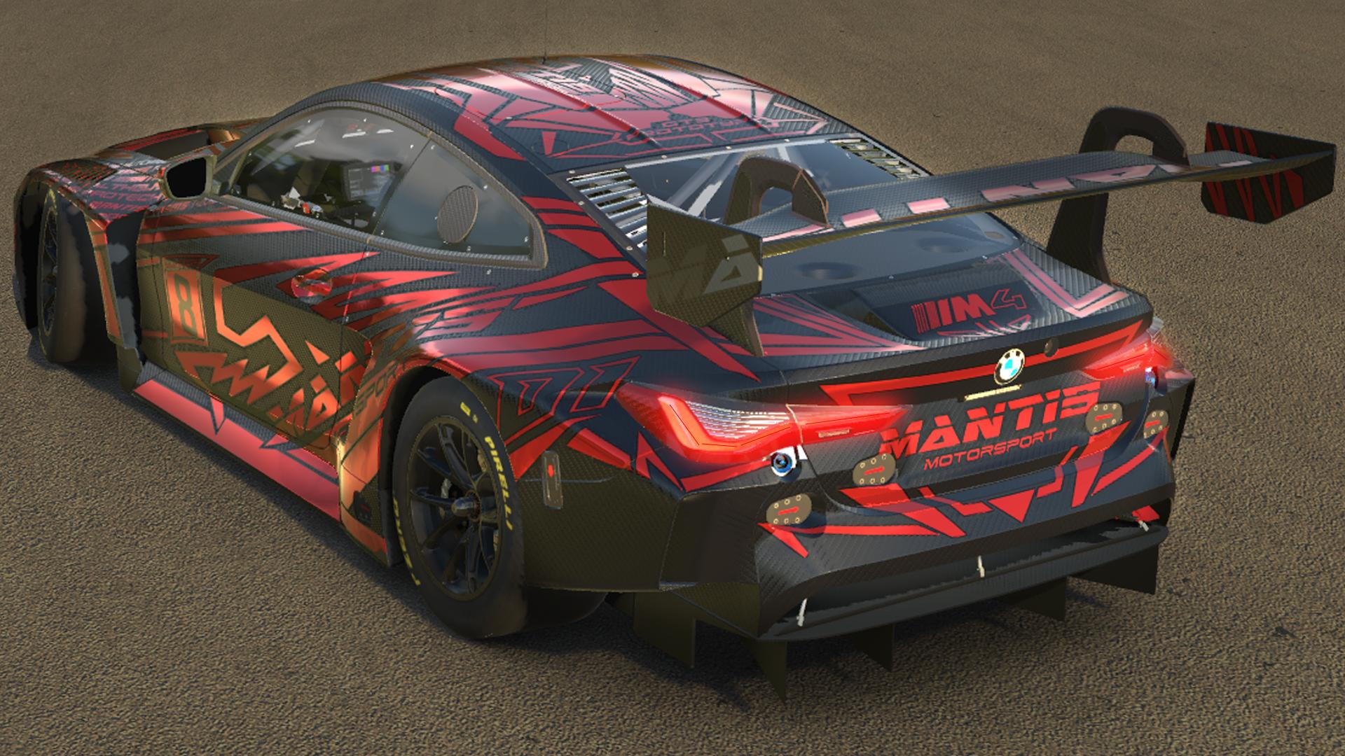 BMW M4 GT3 SCARLET CHROME by Kirk S. - Trading Paints