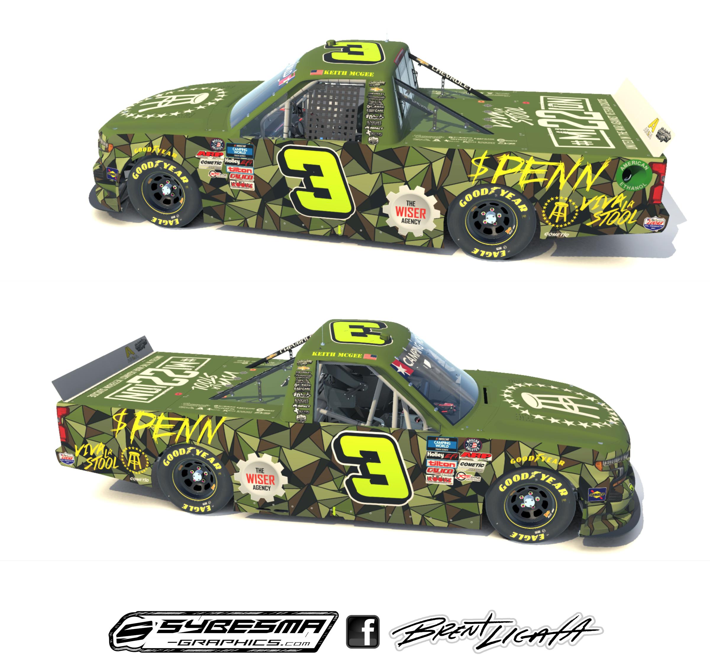 Preview of NCWTS 3 Barstool Sports Keith McGee Charlotte 2021 by Brent Licata2