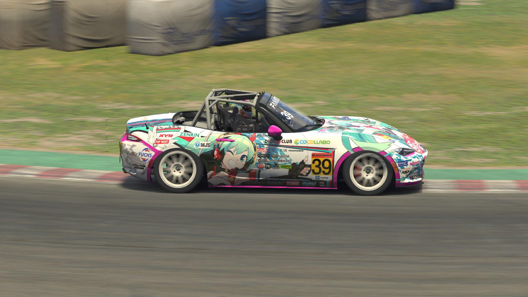 Preview of Goodsmile Racing 2020 Global Mazda MX-5 Cup [Hatsune Miku GT Project] by Steve Tilbury