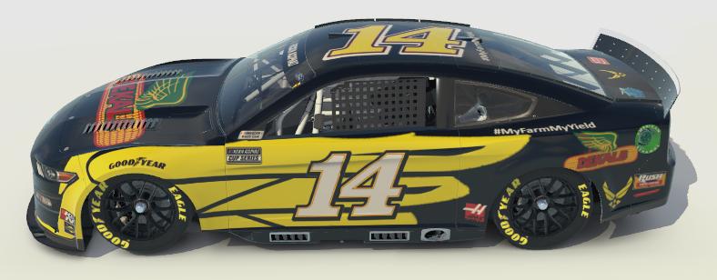 Preview of #14 Dekalb Clint Bowyer Mustang Next Gen by Collin Stone