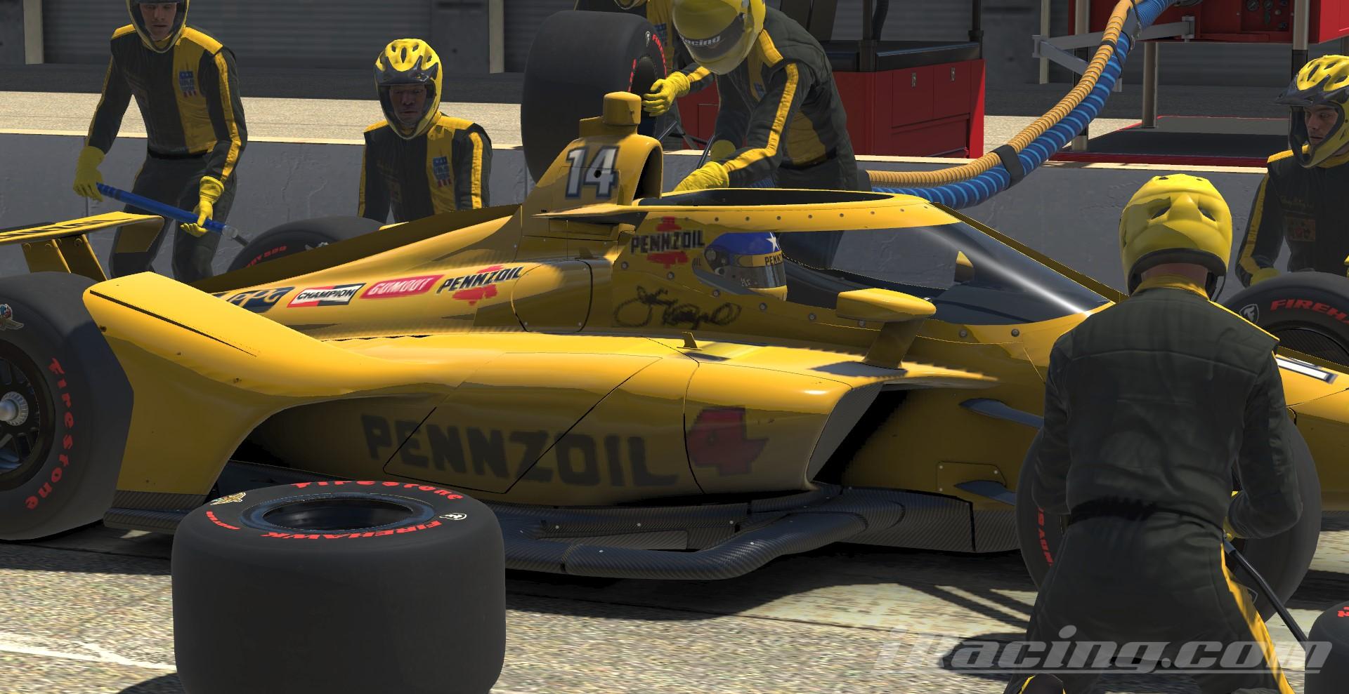 Johnny Rutherford 1974 race suit by Anthony Obrohta - Trading Paints