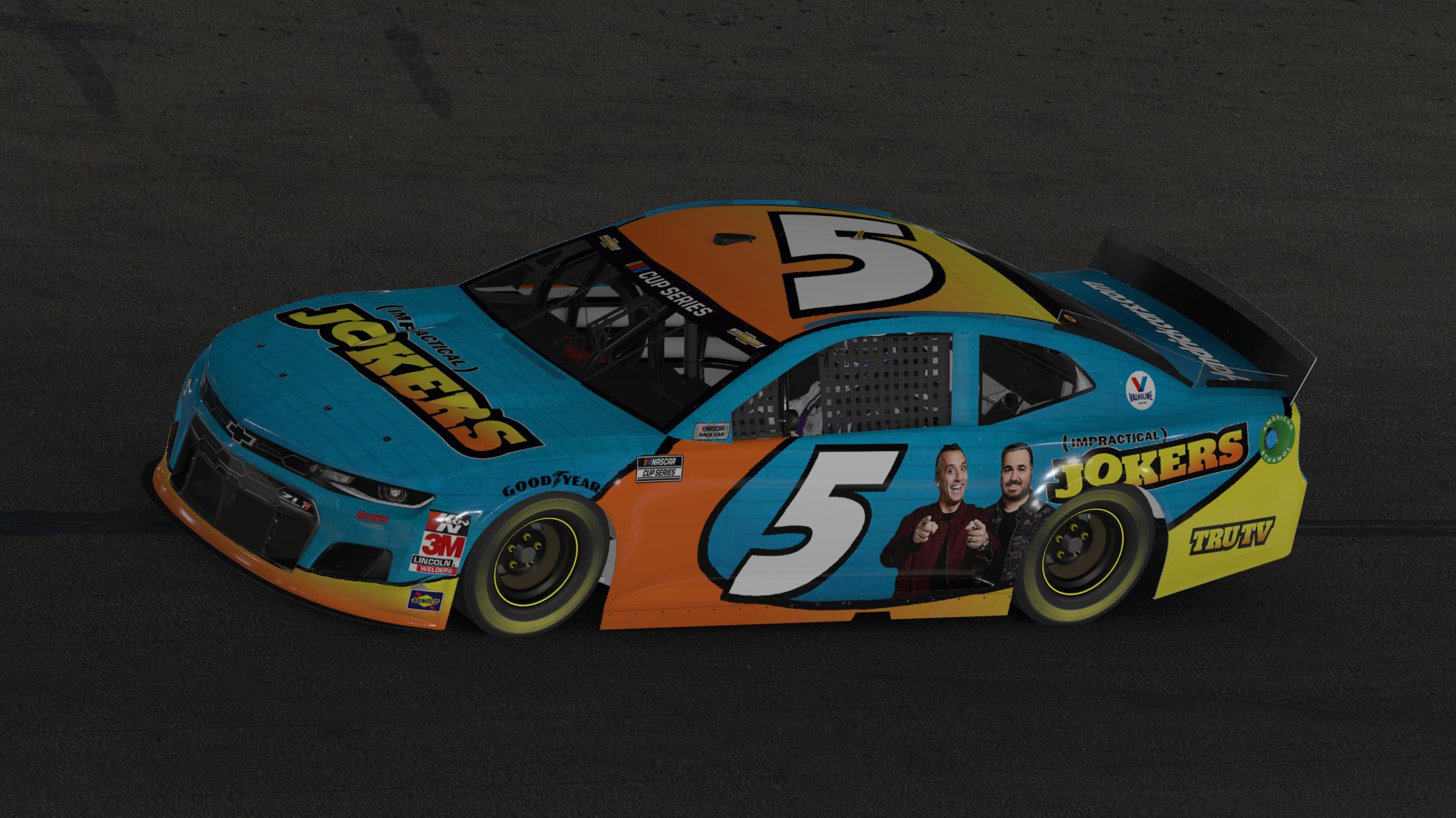 Kyle Larson 5 Impractical Jokers by Spencer Hinton Trading Paints