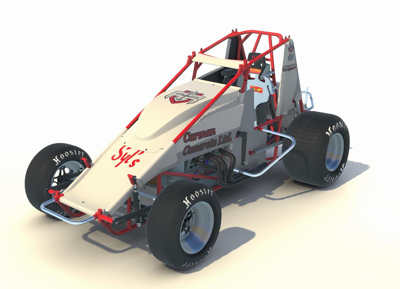 Preview of Dirt Sprint wingless- #8 Tyler Doell by Brenda Doell