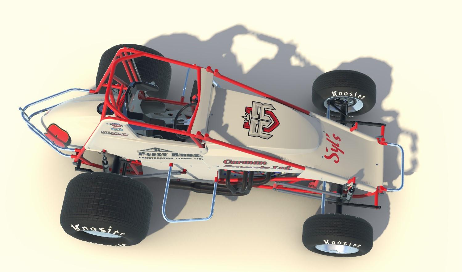 Preview of Dirt Sprint wingless- #8 Tyler Doell by Brenda Doell