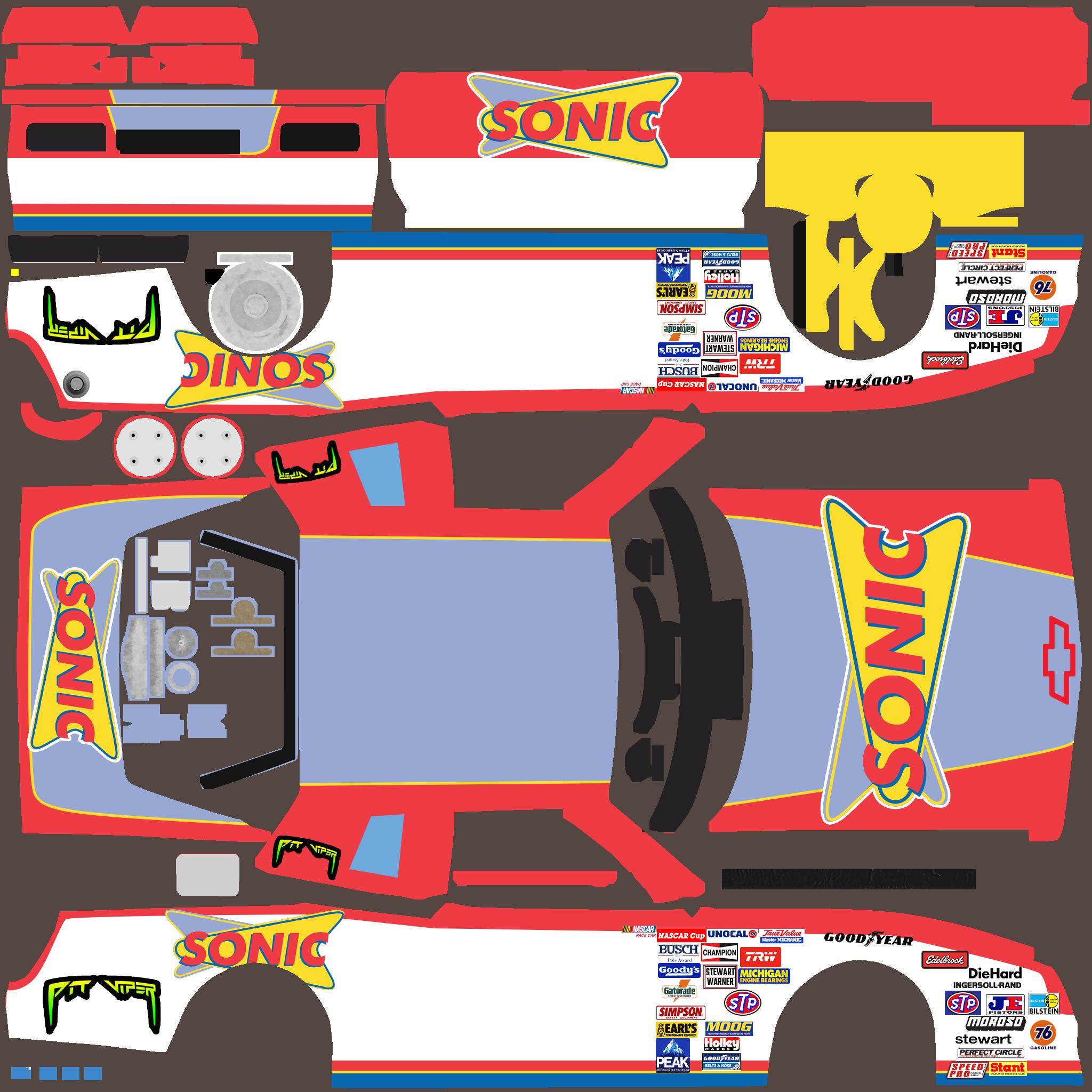 Preview of Chevrolet Monte Carlo 1987 Sonic Drive In by Collin Mustico