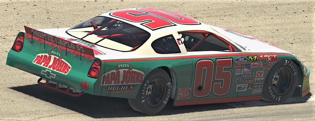 Preview of PAPA JOHNs PIZZA Chevrolet Late Model by Christopher Rives