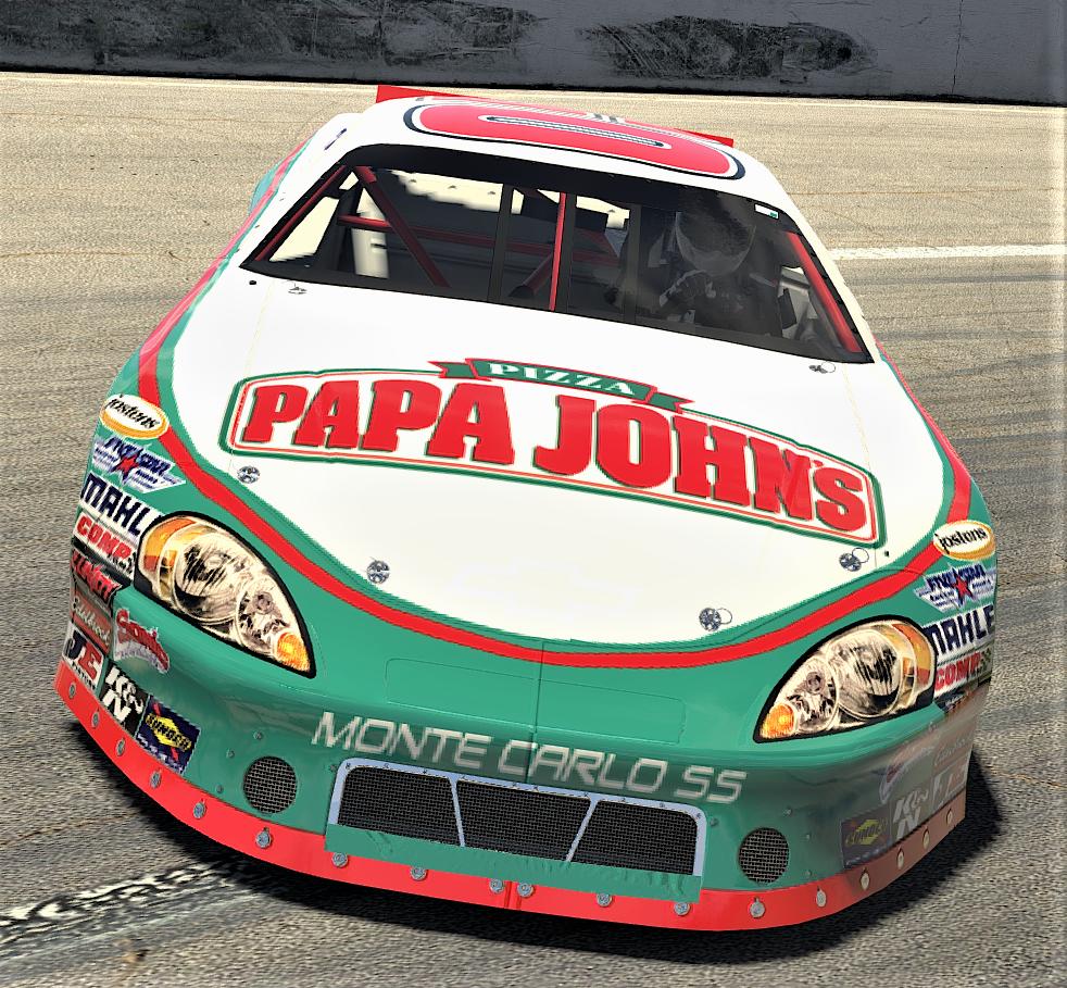 Preview of PAPA JOHNs PIZZA Chevrolet Late Model by Christopher Rives